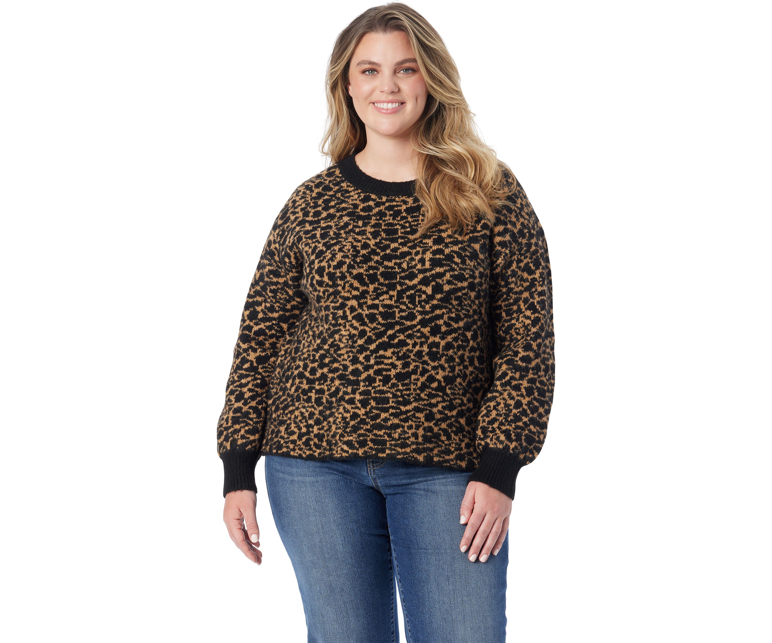 Plus Size Portia Long Sleeve Sweater 