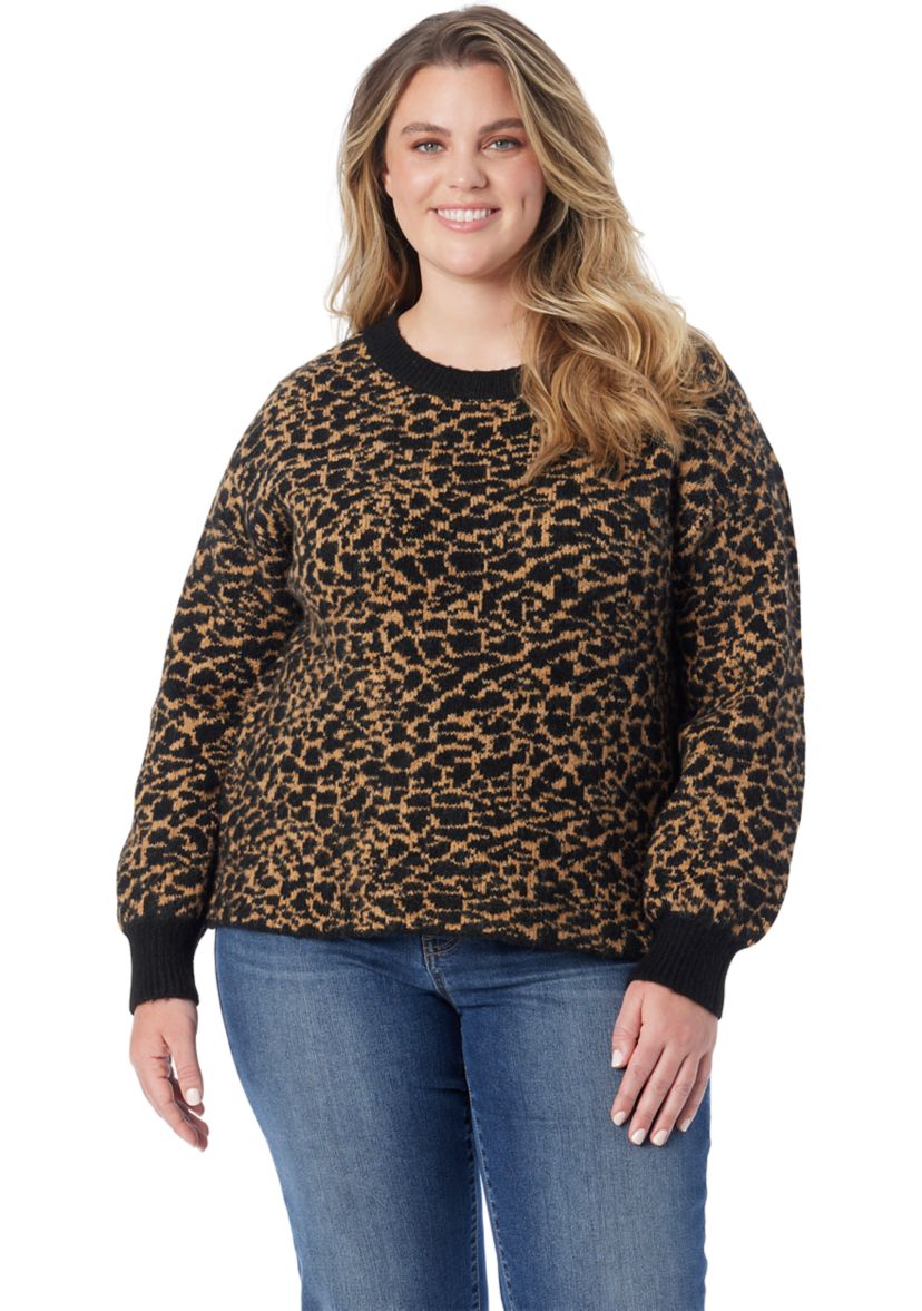Plus Size Portia Long Sleeve Sweater 