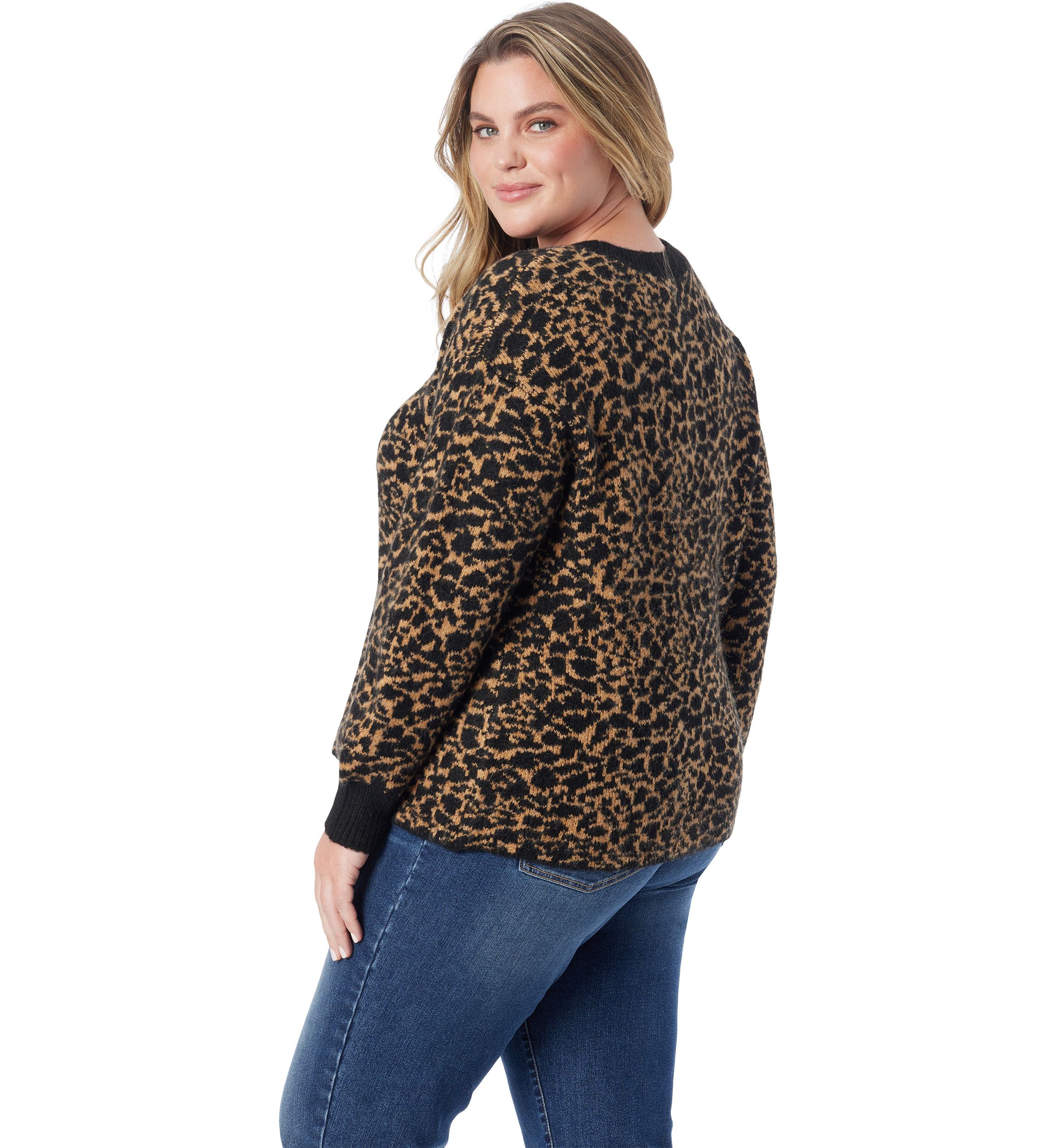 Plus Size Portia Long Sleeve Sweater 