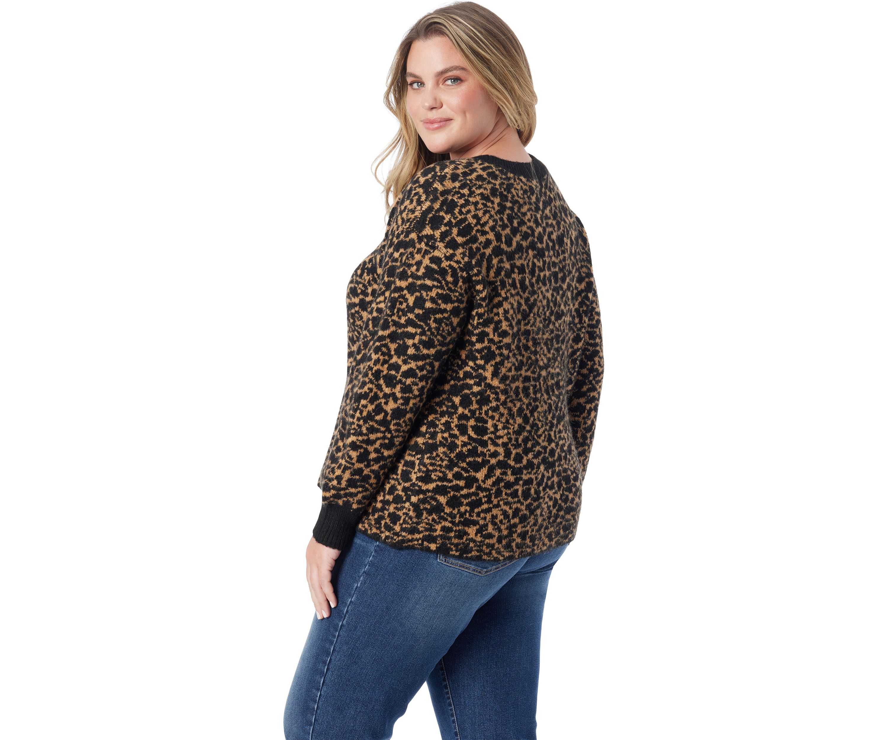 Plus Size Portia Long Sleeve Sweater 