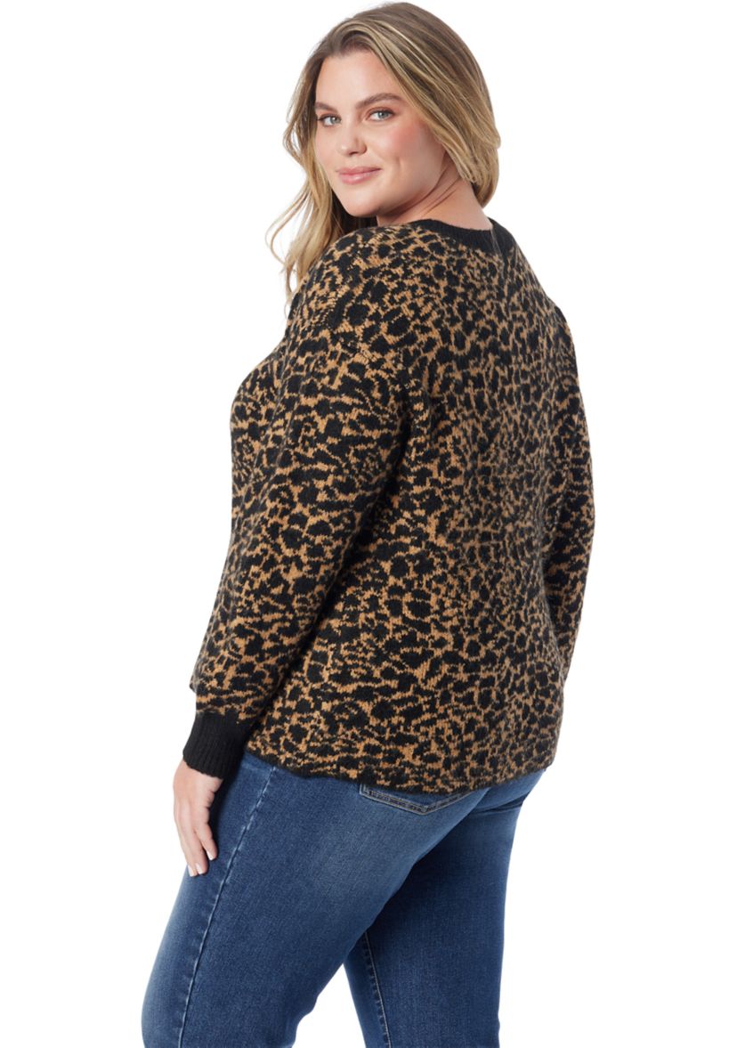 Plus Size Portia Long Sleeve Sweater 
