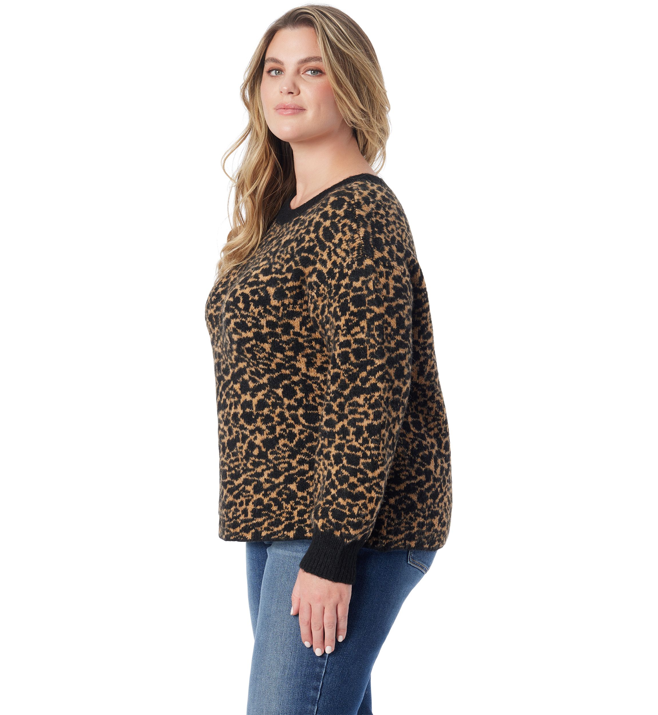 Plus Size Portia Long Sleeve Sweater 