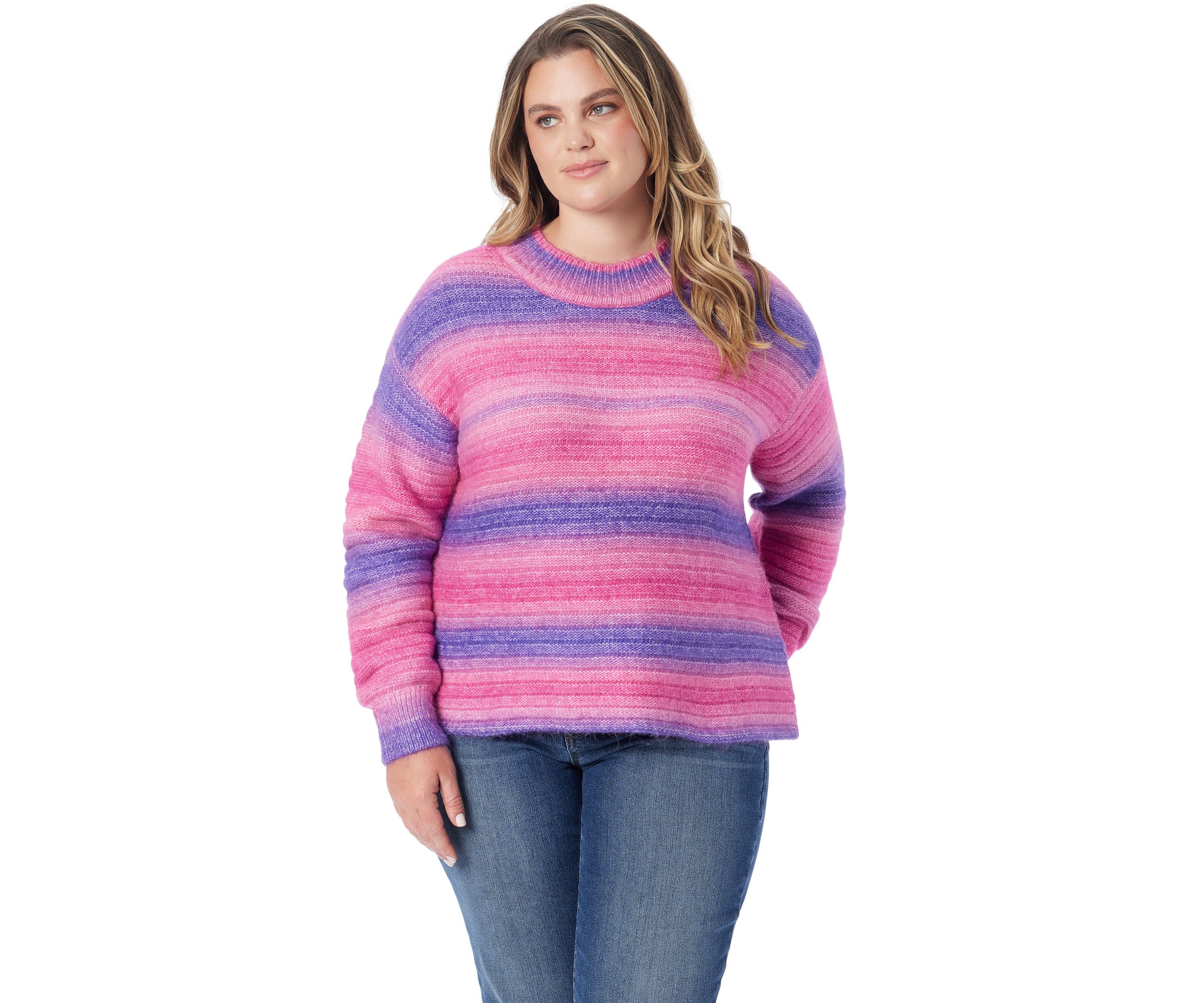 Plus Size Portia Long Sleeve Sweater 