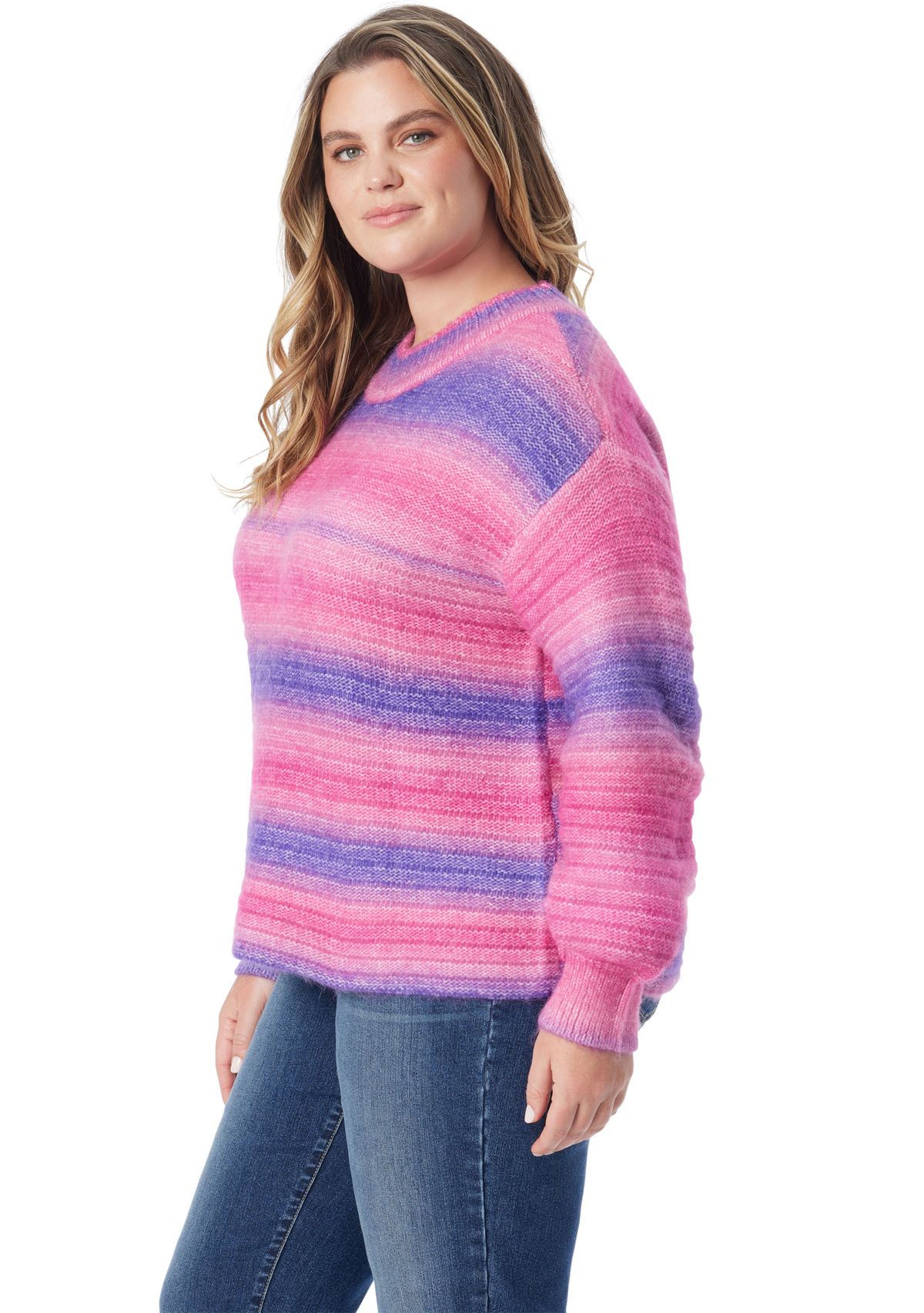 Plus Size Portia Long Sleeve Sweater 