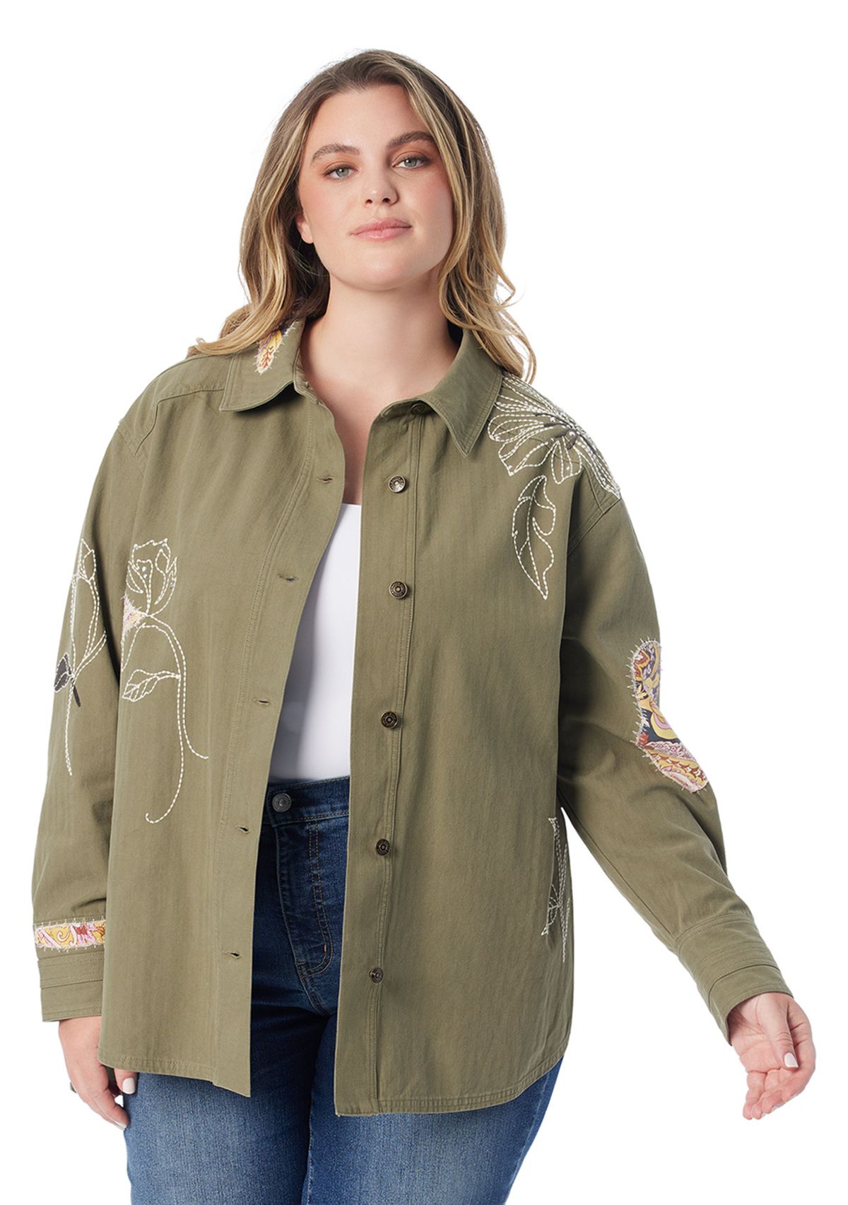 Plus Size Shacket 