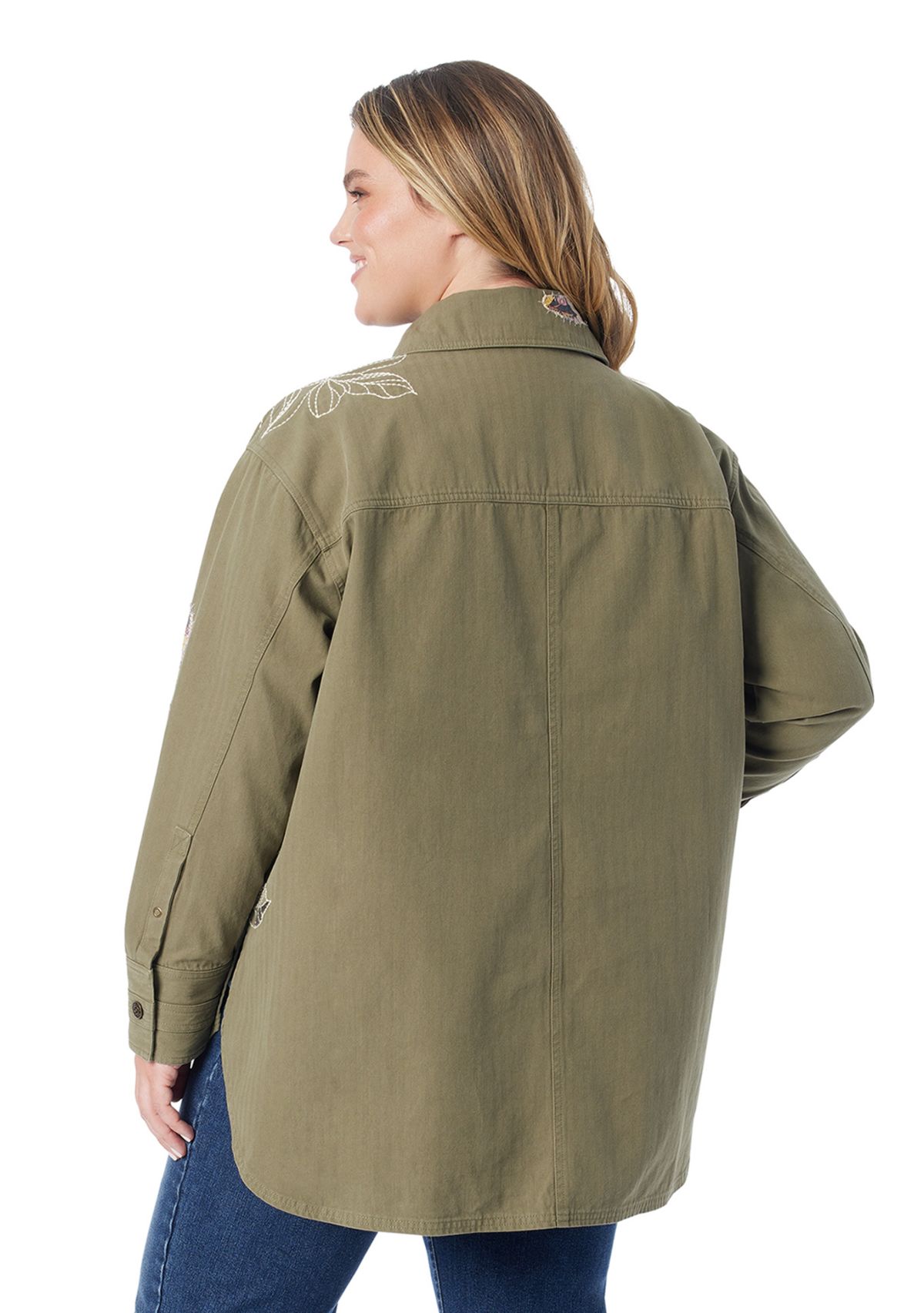 Plus Size Shacket 