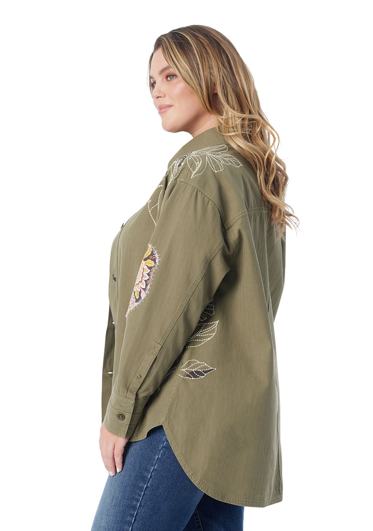 Plus Size Shacket 