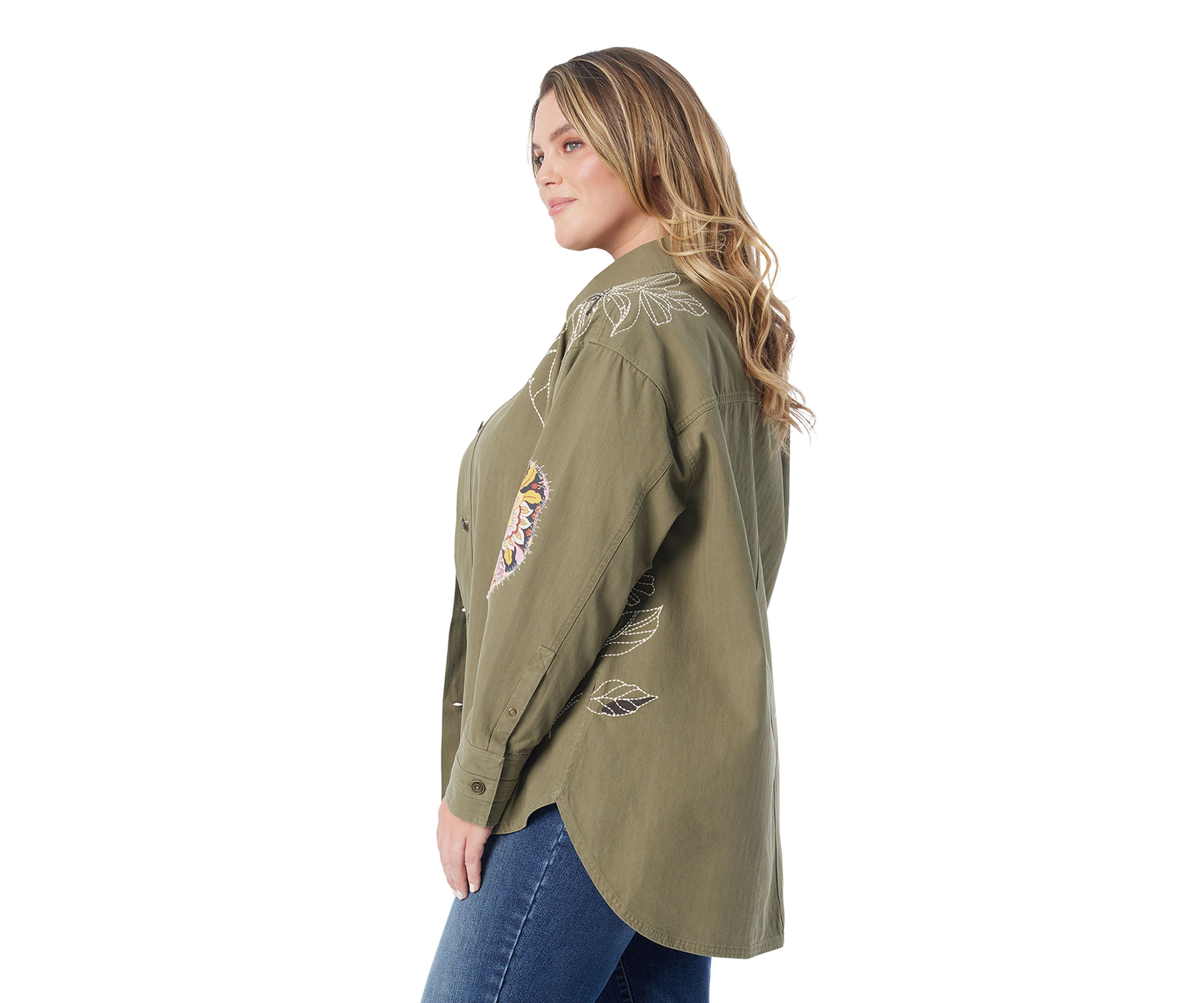 Plus Size Shacket 