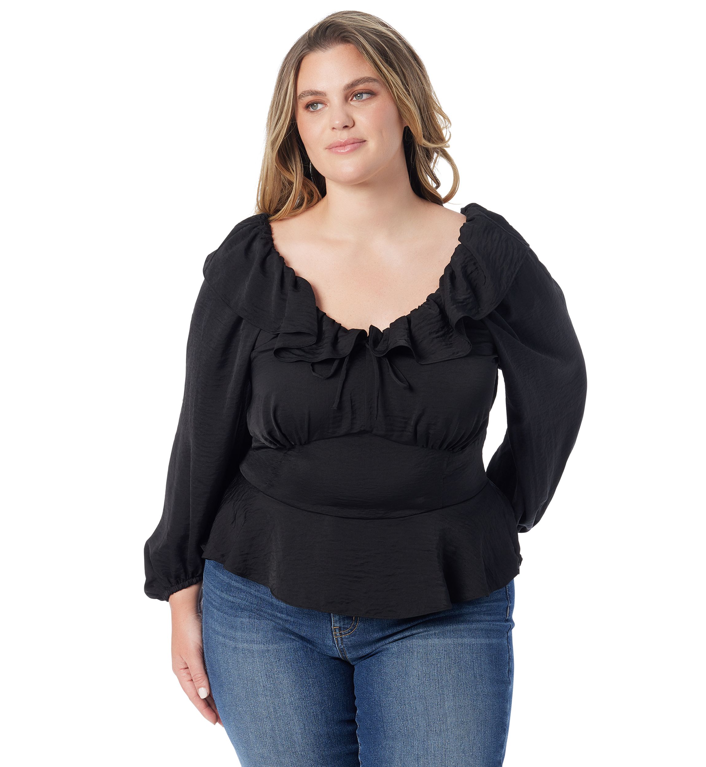Plus Size Aki Woven Top