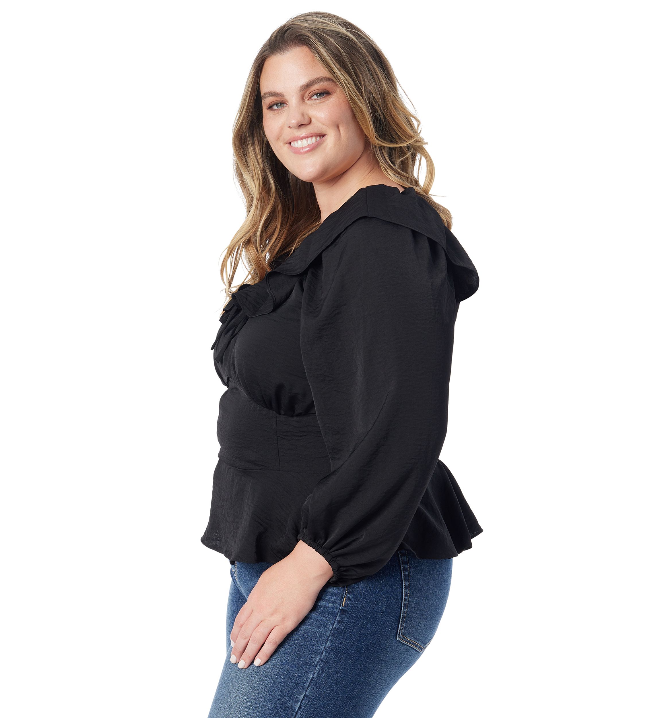 Plus Size Aki Woven Top