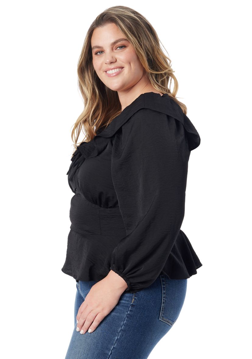 Plus Size Aki Woven Top