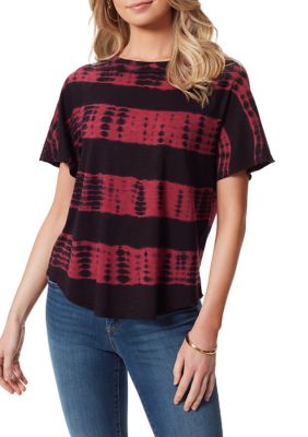 Jessica Simpson Short Sleeve Striped T-Shirt