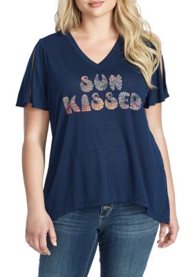 jessica simpson plus size mika best friend whiskers denim jean