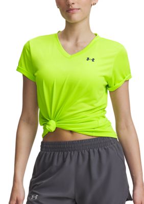 Under Armour Women's Tech Solid, Green, Small
