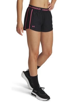 Under Armour Women's Tech Play Up Shorts, Black, 2XL