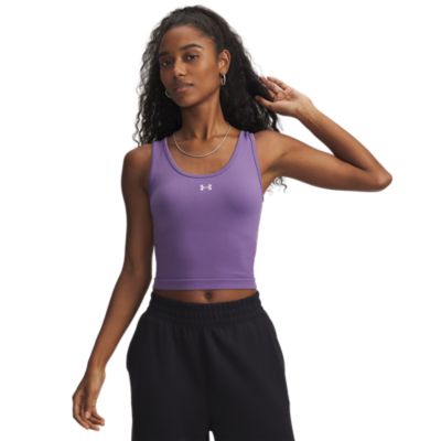 Under Armour Women's UA Vanish Seamless, Purple, Large