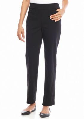 Alfred Dunner Petite Classic Allure Stretch Pull On Short Pants | belk