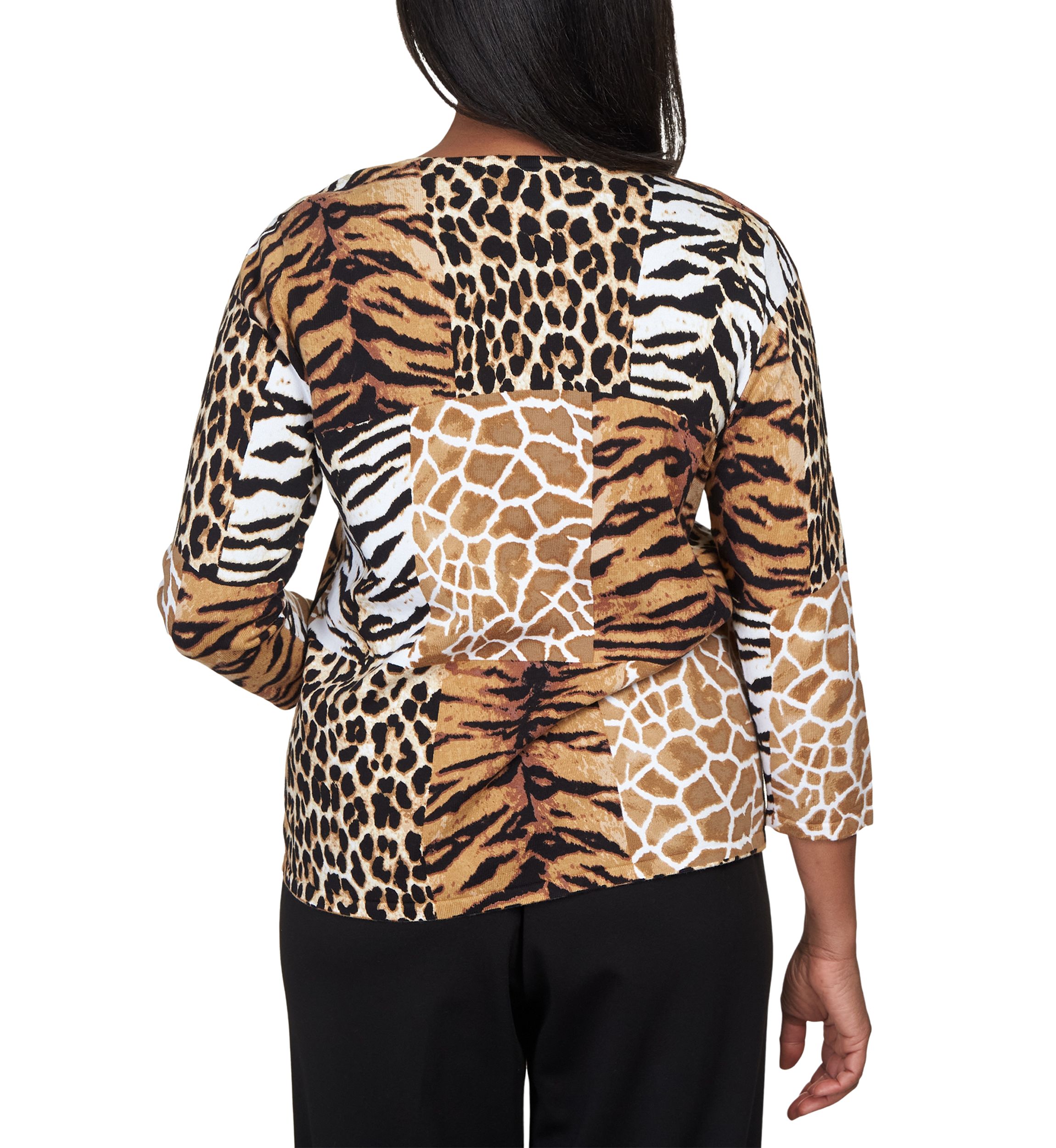 Petite Classics Animal Patch Shirt