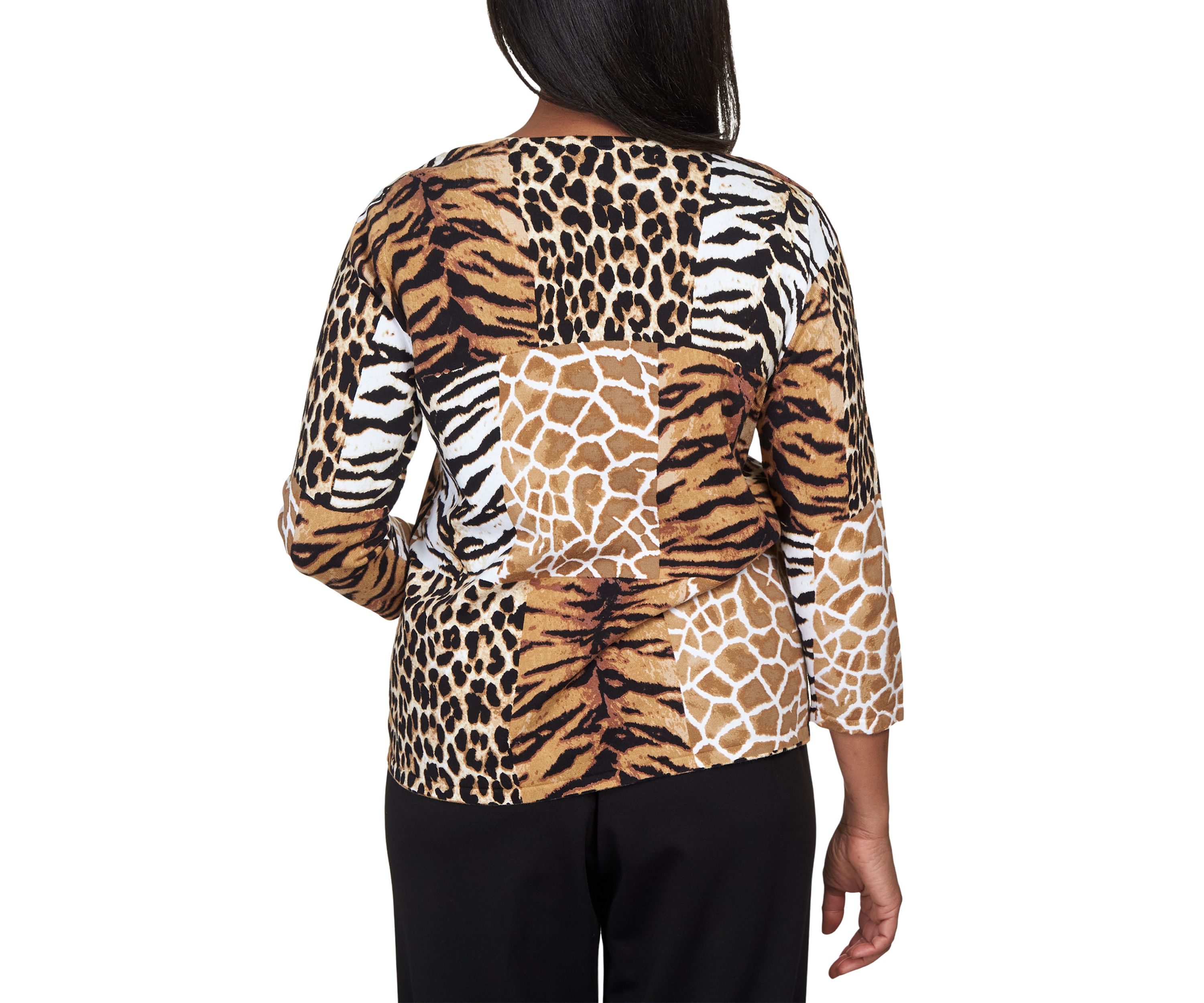 Petite Classics Animal Patch Shirt