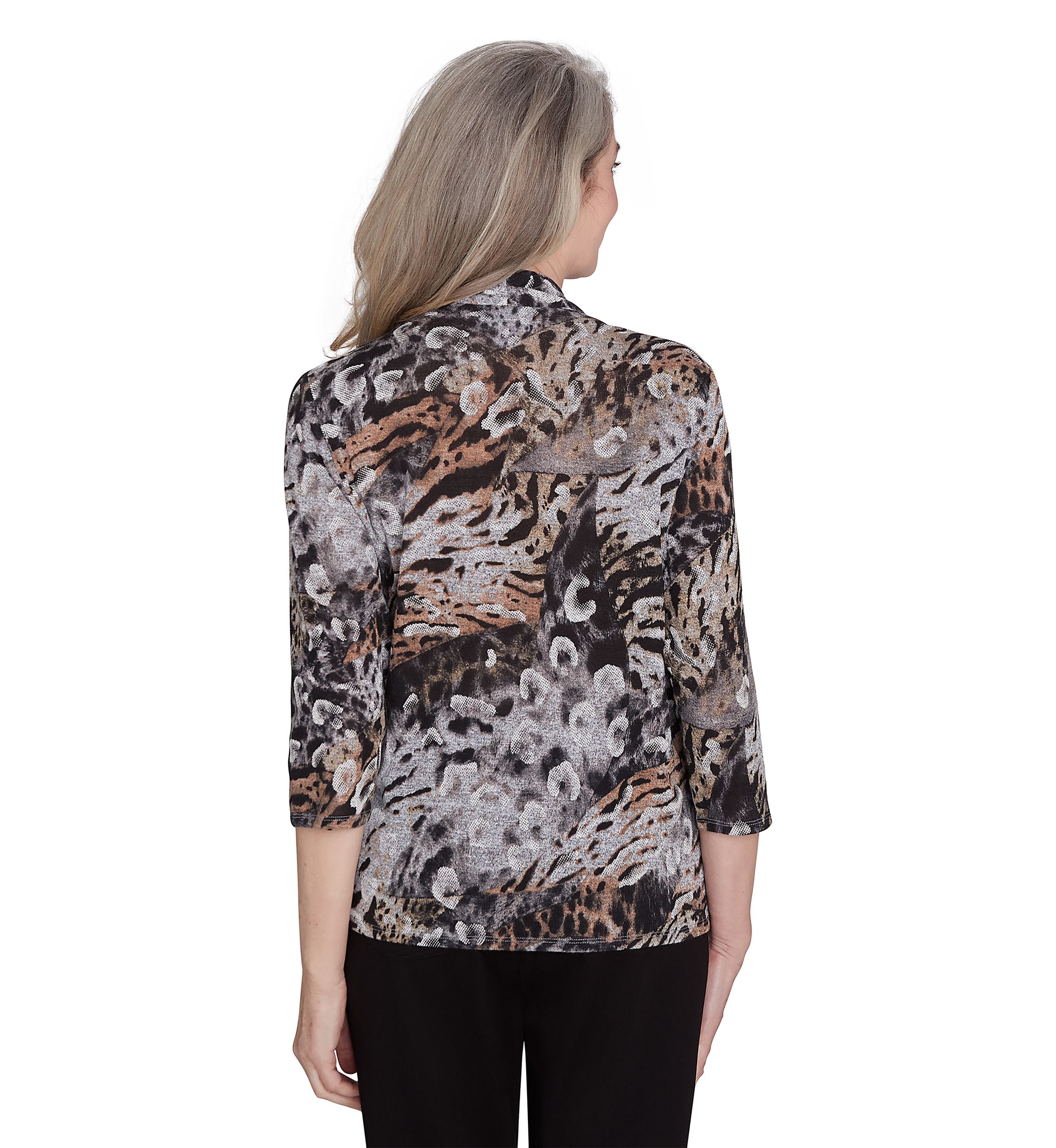 Womens Classics Animal Two in One Top
