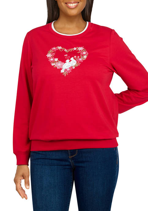 Alfred Dunner Plus Size Classics Long Sleeve French