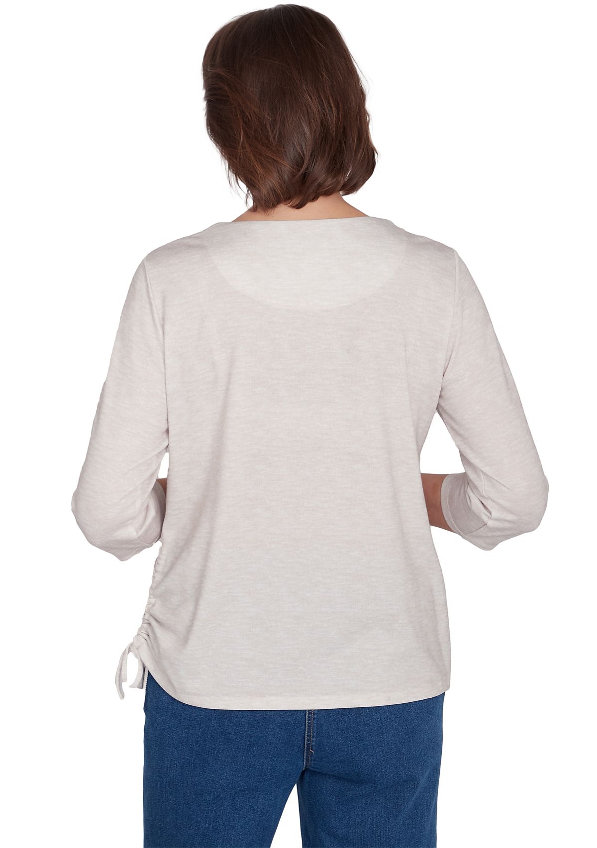 Petite Classics Festive Poodle Top