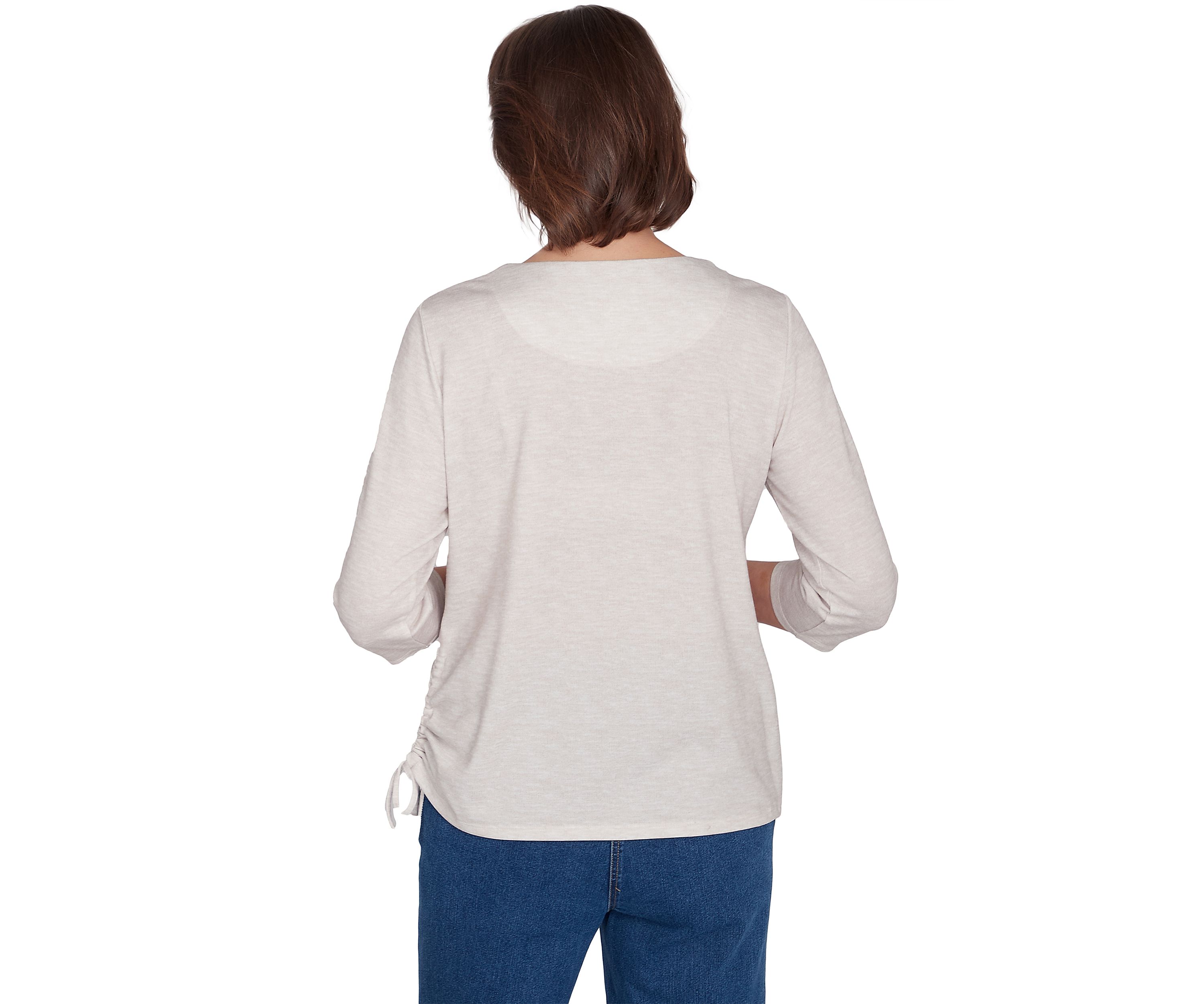 Petite Classics Festive Poodle Top