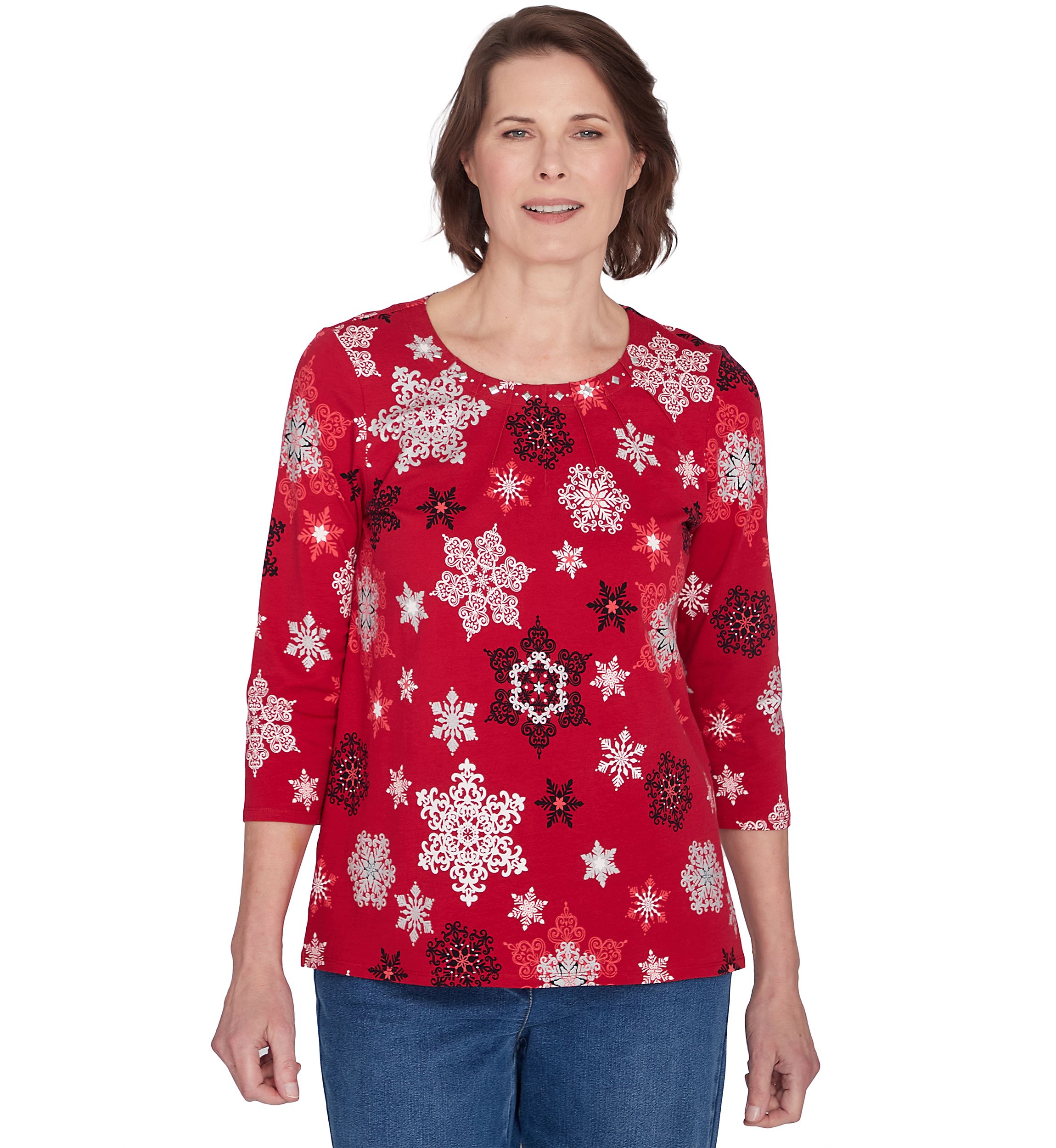 Petite Classics Snowflakes Top