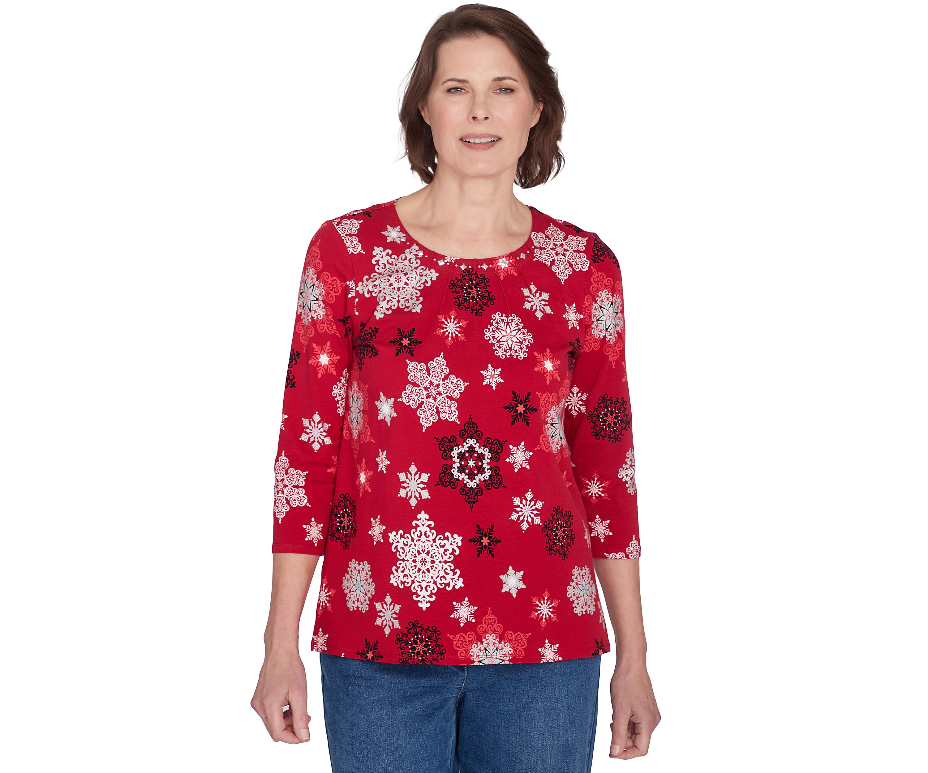 Petite Classics Snowflakes Top