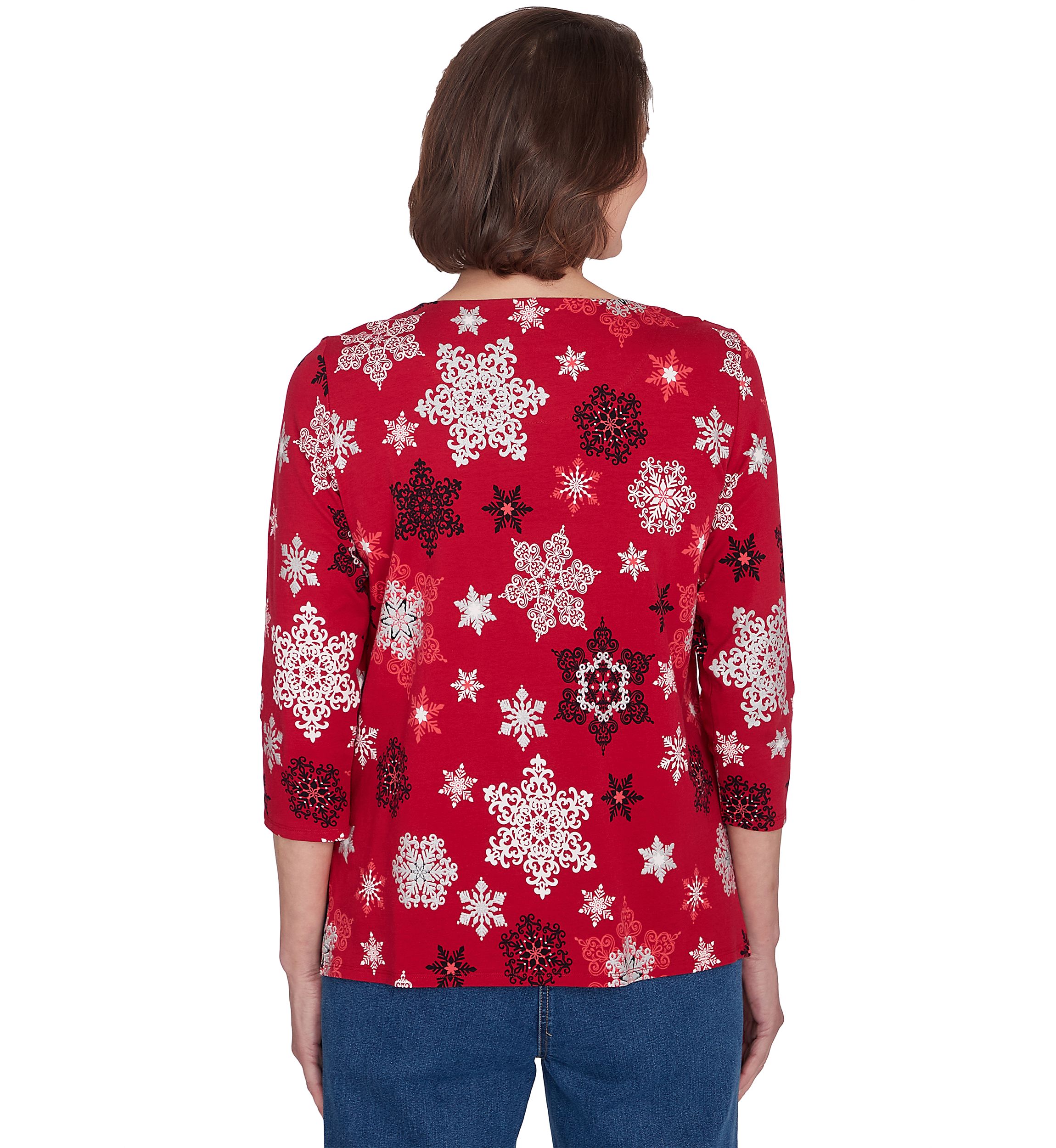 Petite Classics Snowflakes Top
