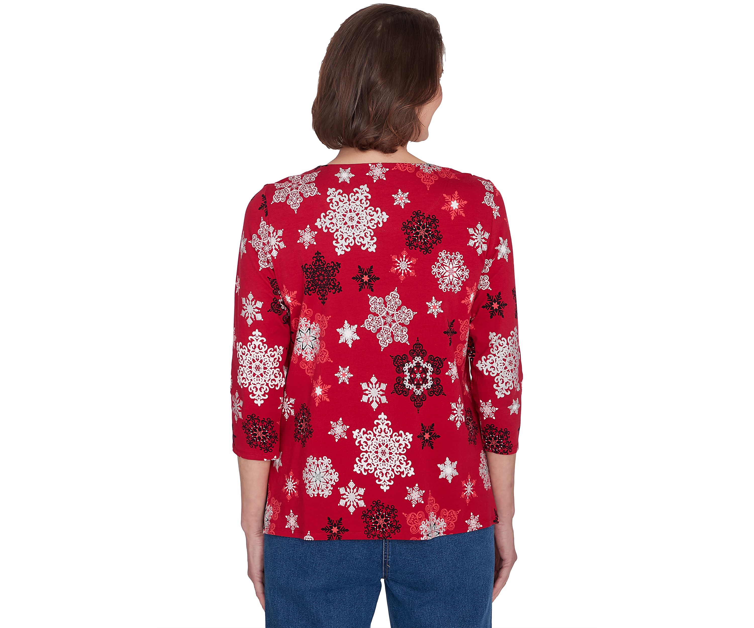 Petite Classics Snowflakes Top