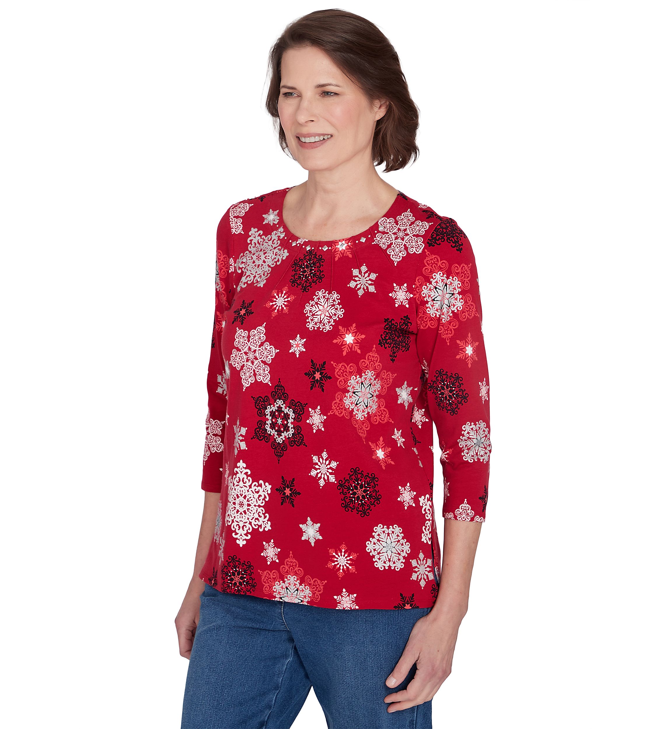Petite Classics Snowflakes Top