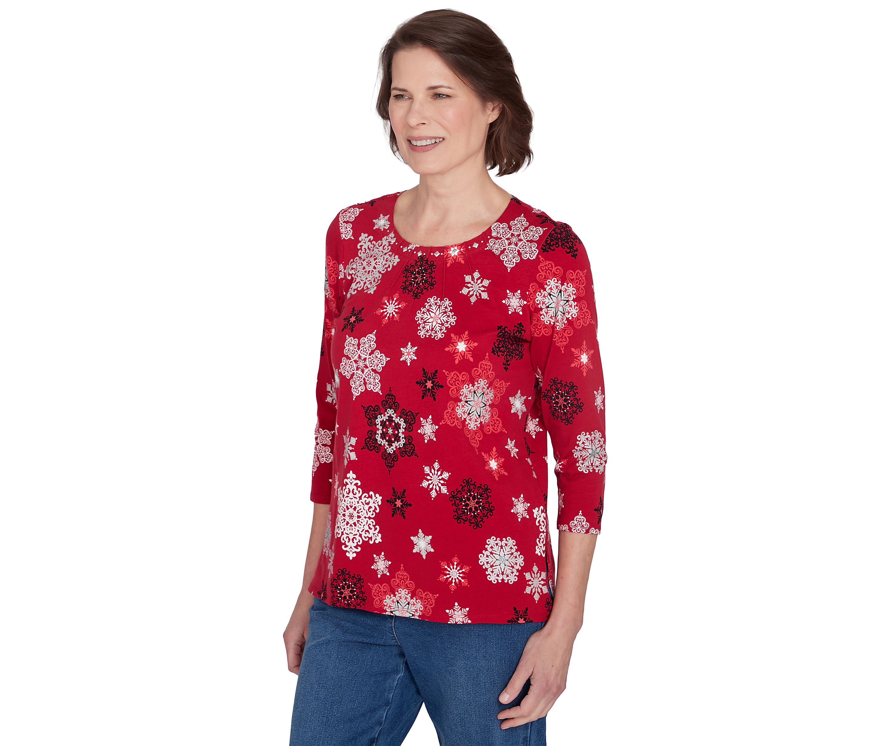 Petite Classics Snowflakes Top