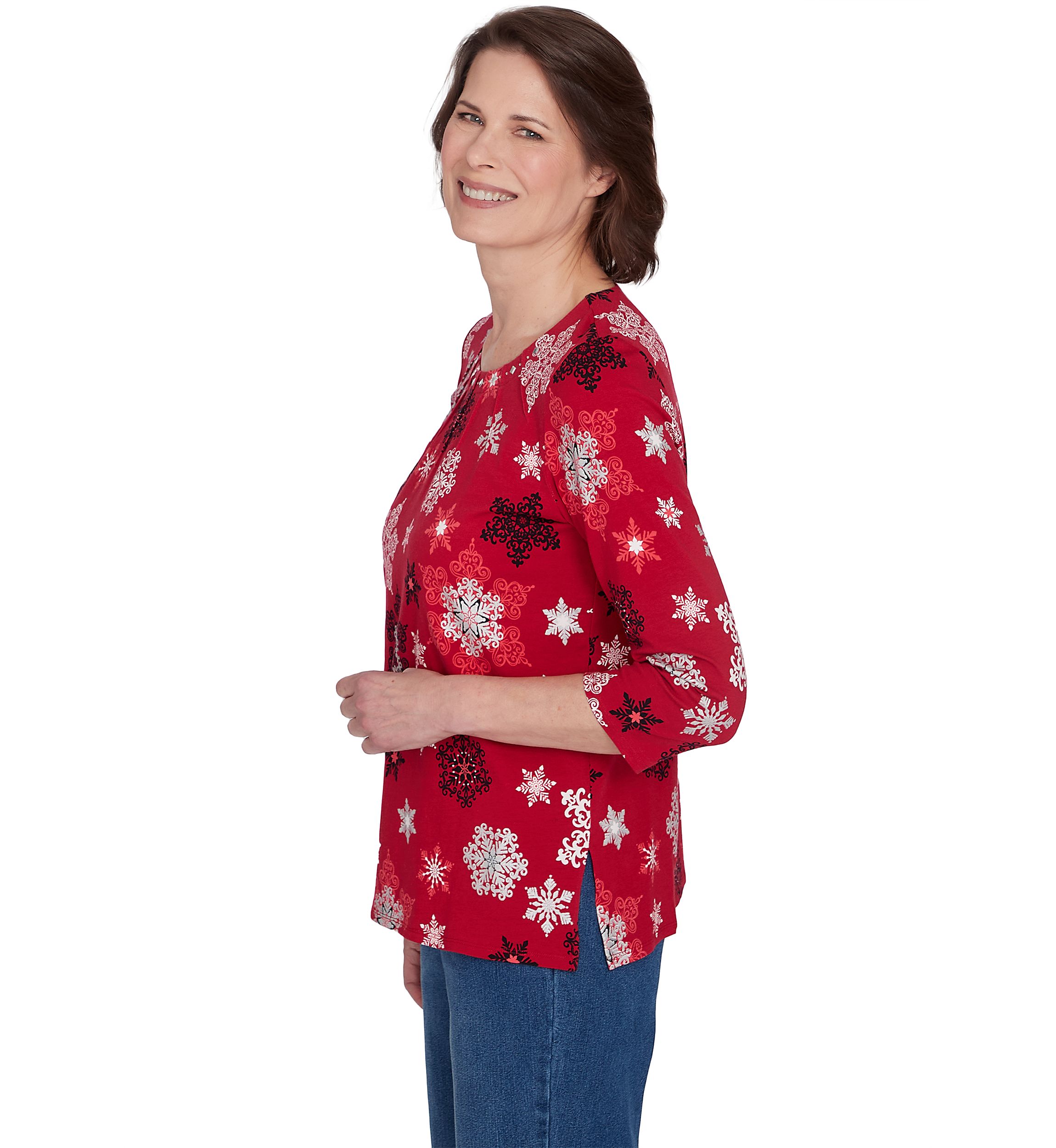 Petite Classics Snowflakes Top