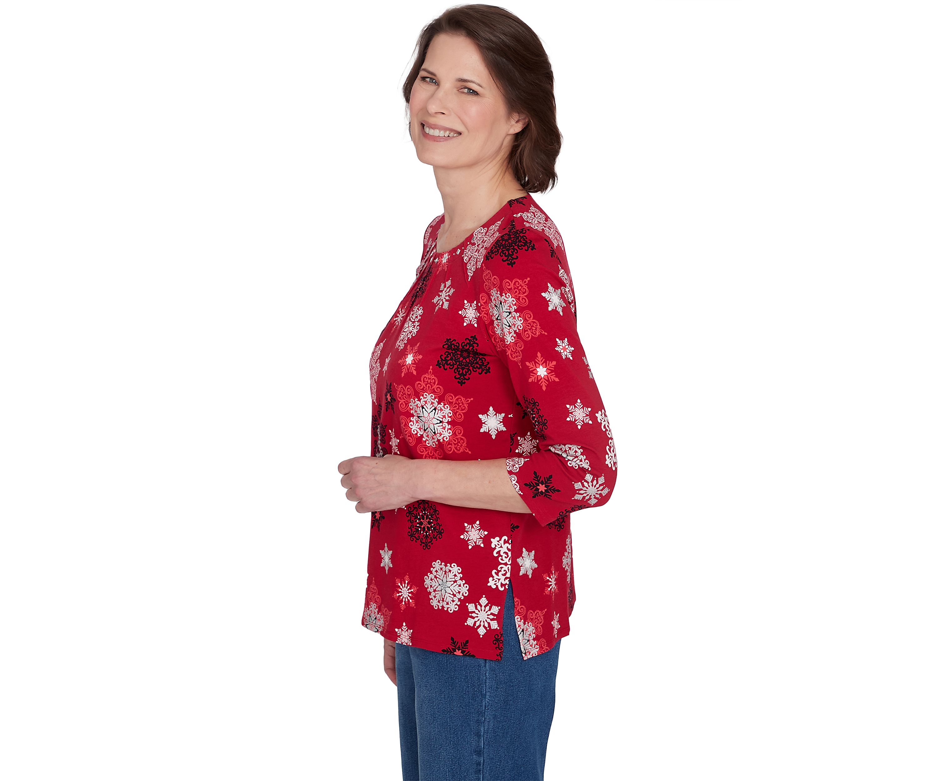 Petite Classics Snowflakes Top