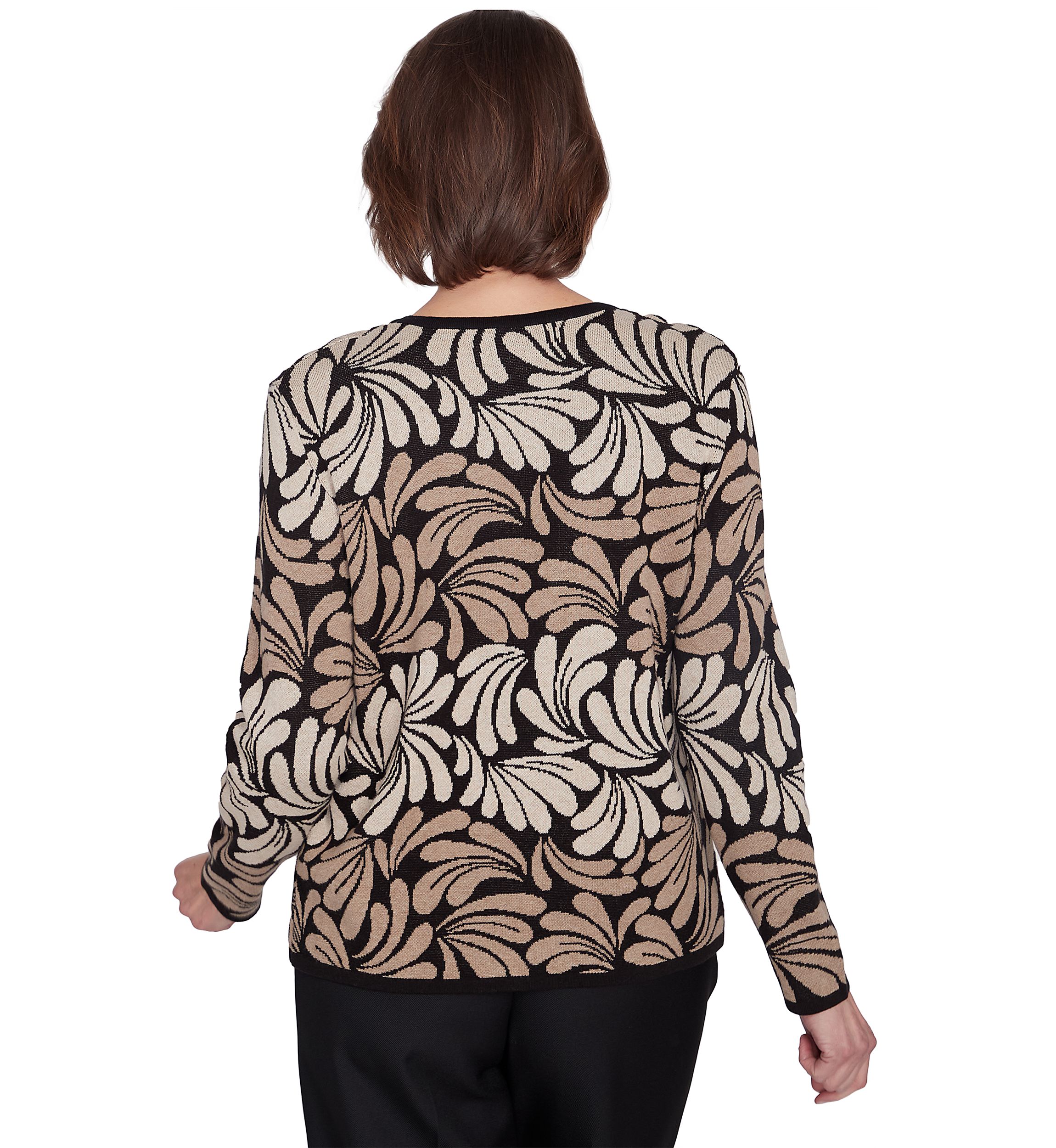 Petite Classics Ombre Geo Scroll Top