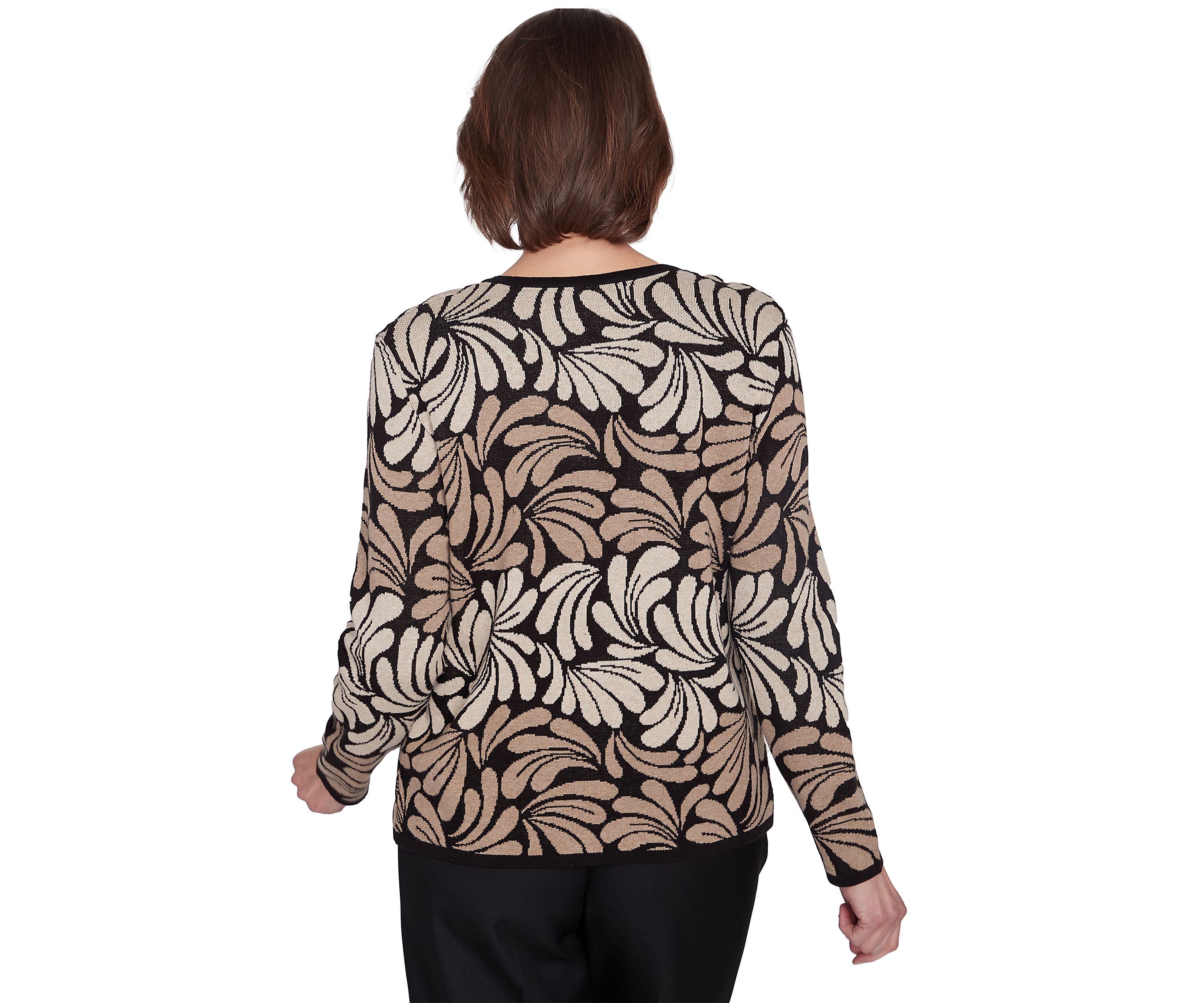 Petite Classics Ombre Geo Scroll Top