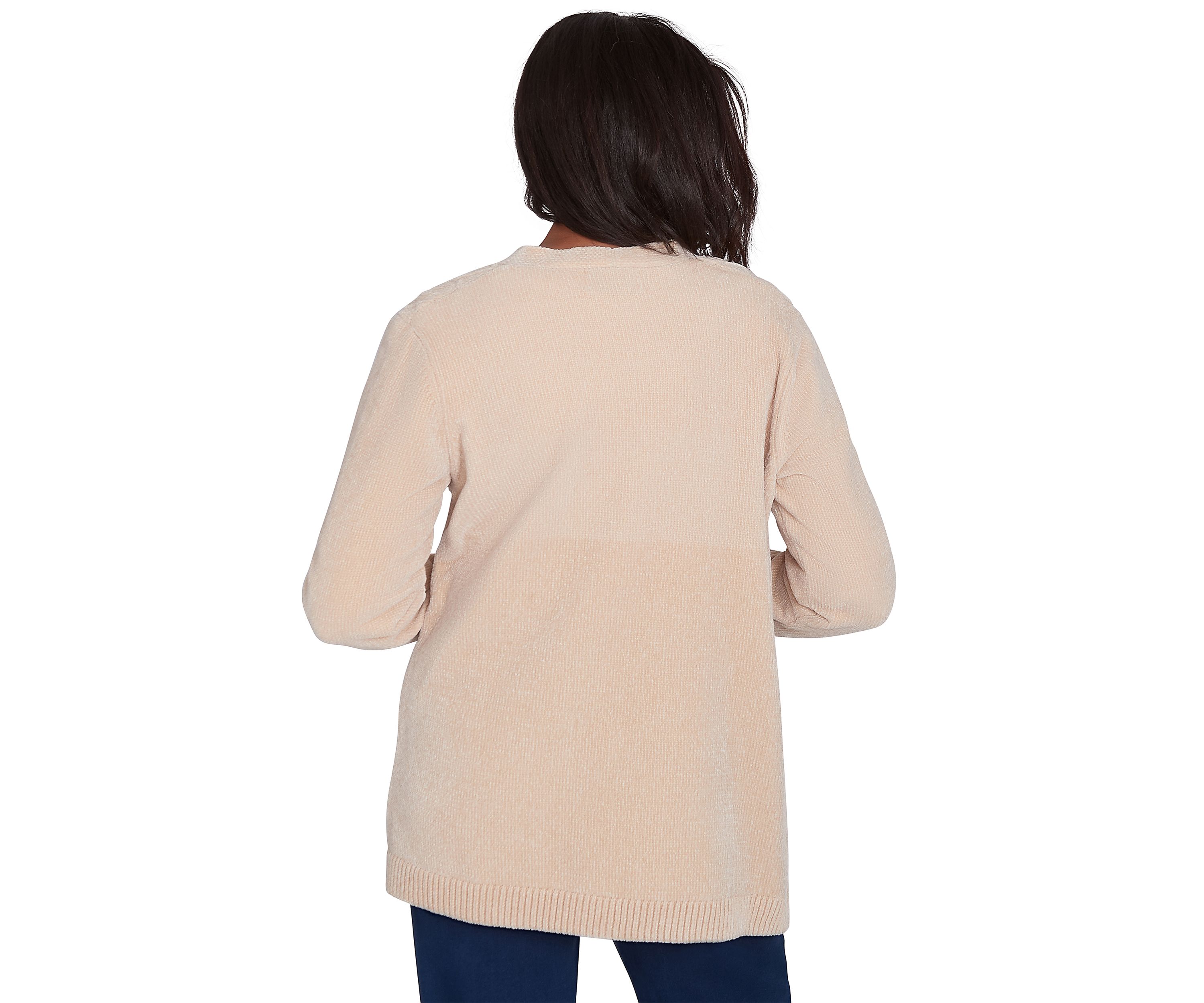 Petite Classics Chenille Cardigan