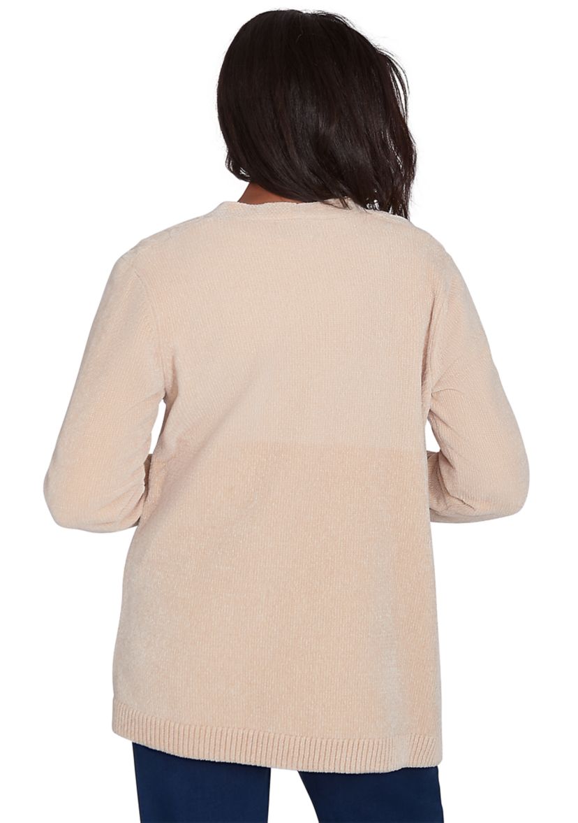 Petite Classics Chenille Cardigan