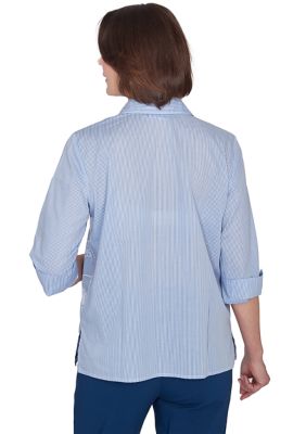 Women's Classics Embroidered Pinstripe