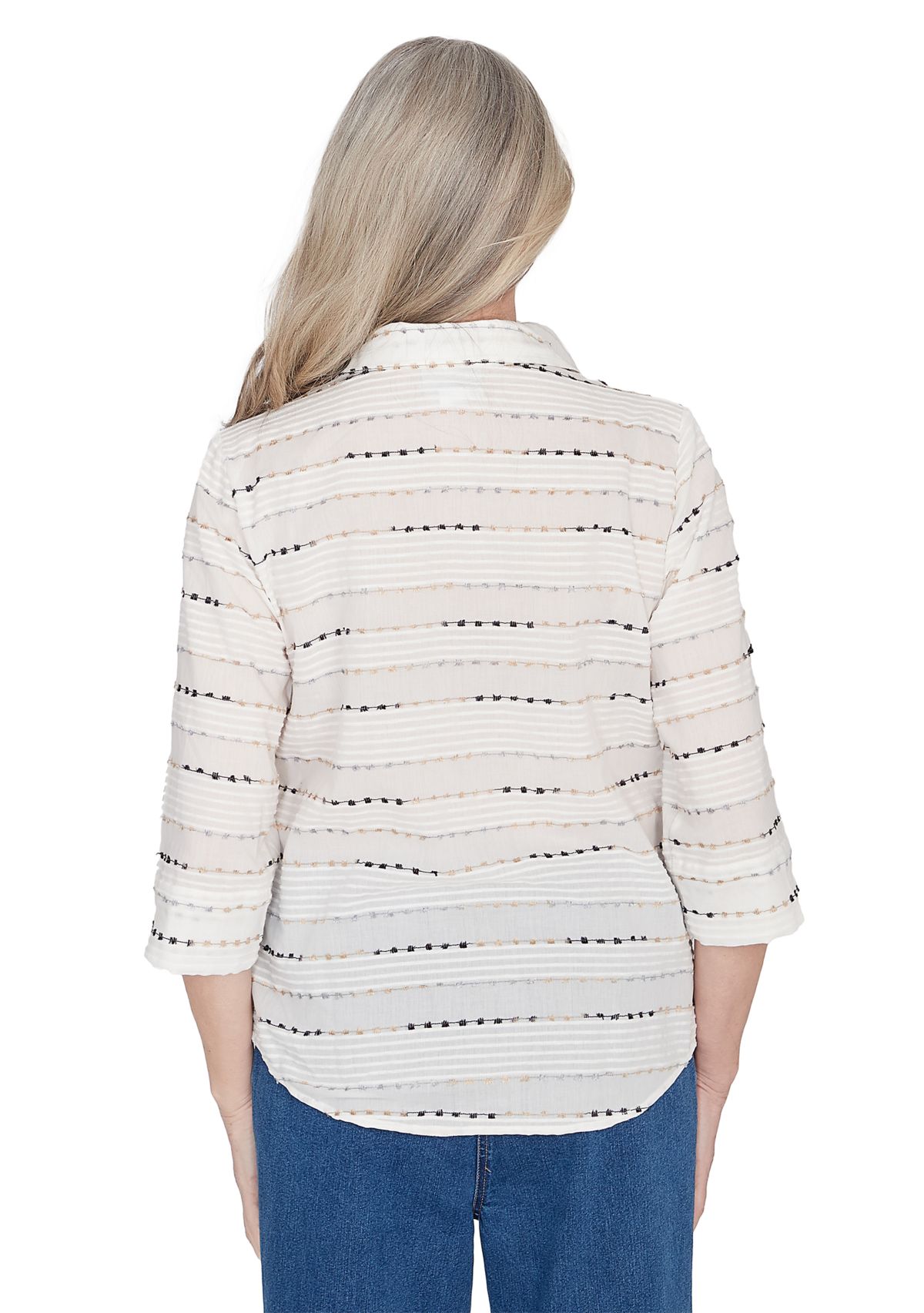 Womens Classics Eyelash Biadere Top