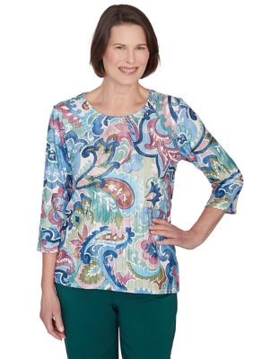 Women's Classics Scroll Multi Top