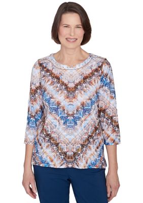 Women's Classics Python Chevron Top