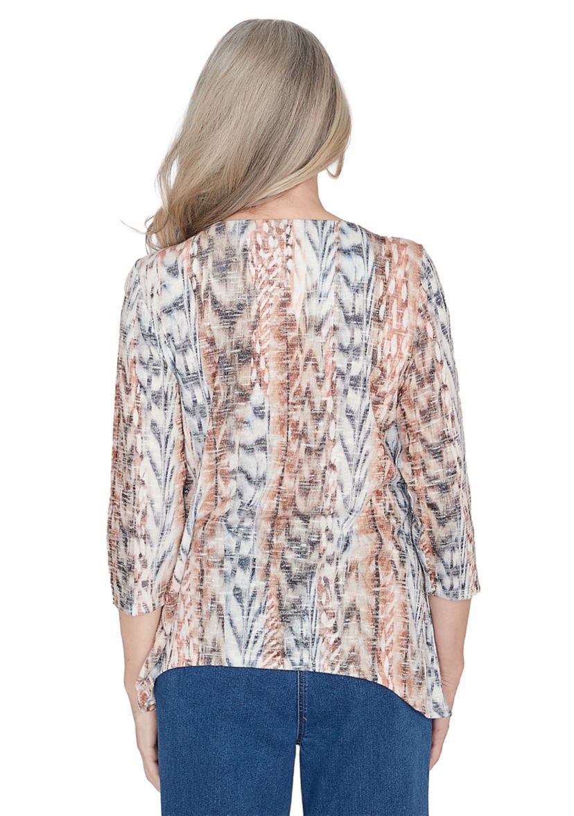 Womens Classics Vertical Skin Top