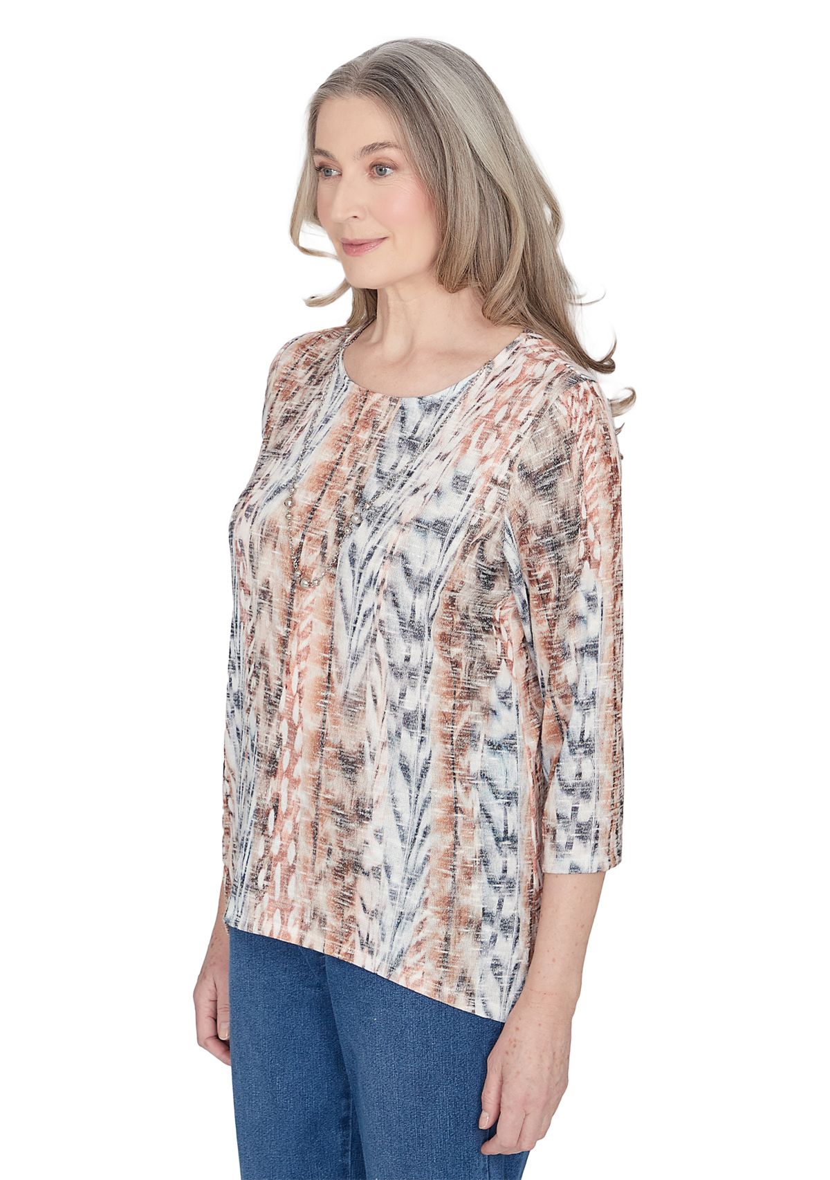 Womens Classics Vertical Skin Top