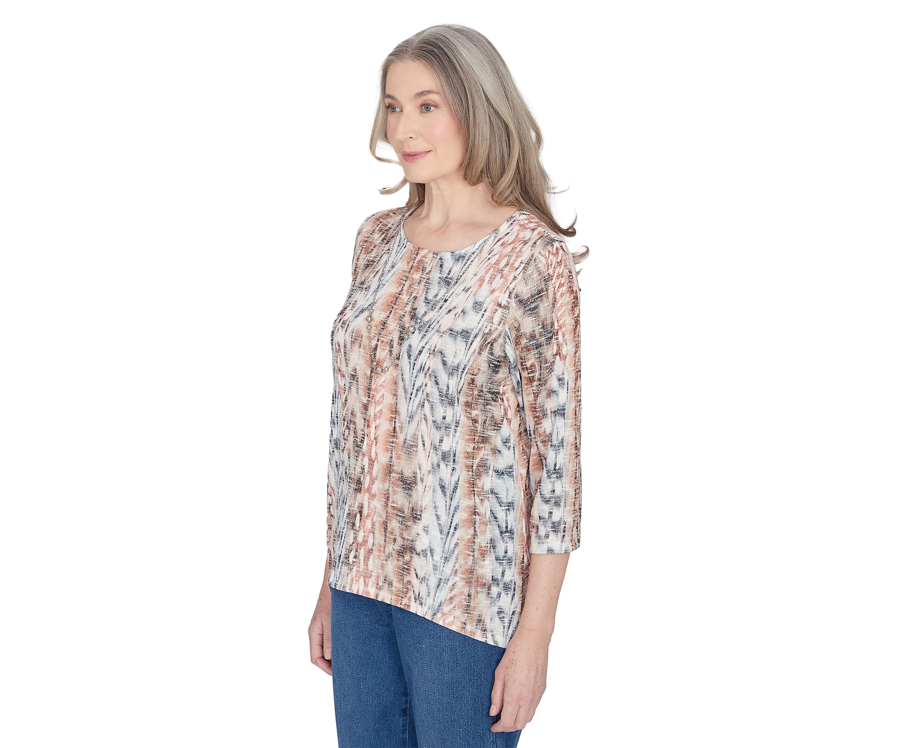 Womens Classics Vertical Skin Top