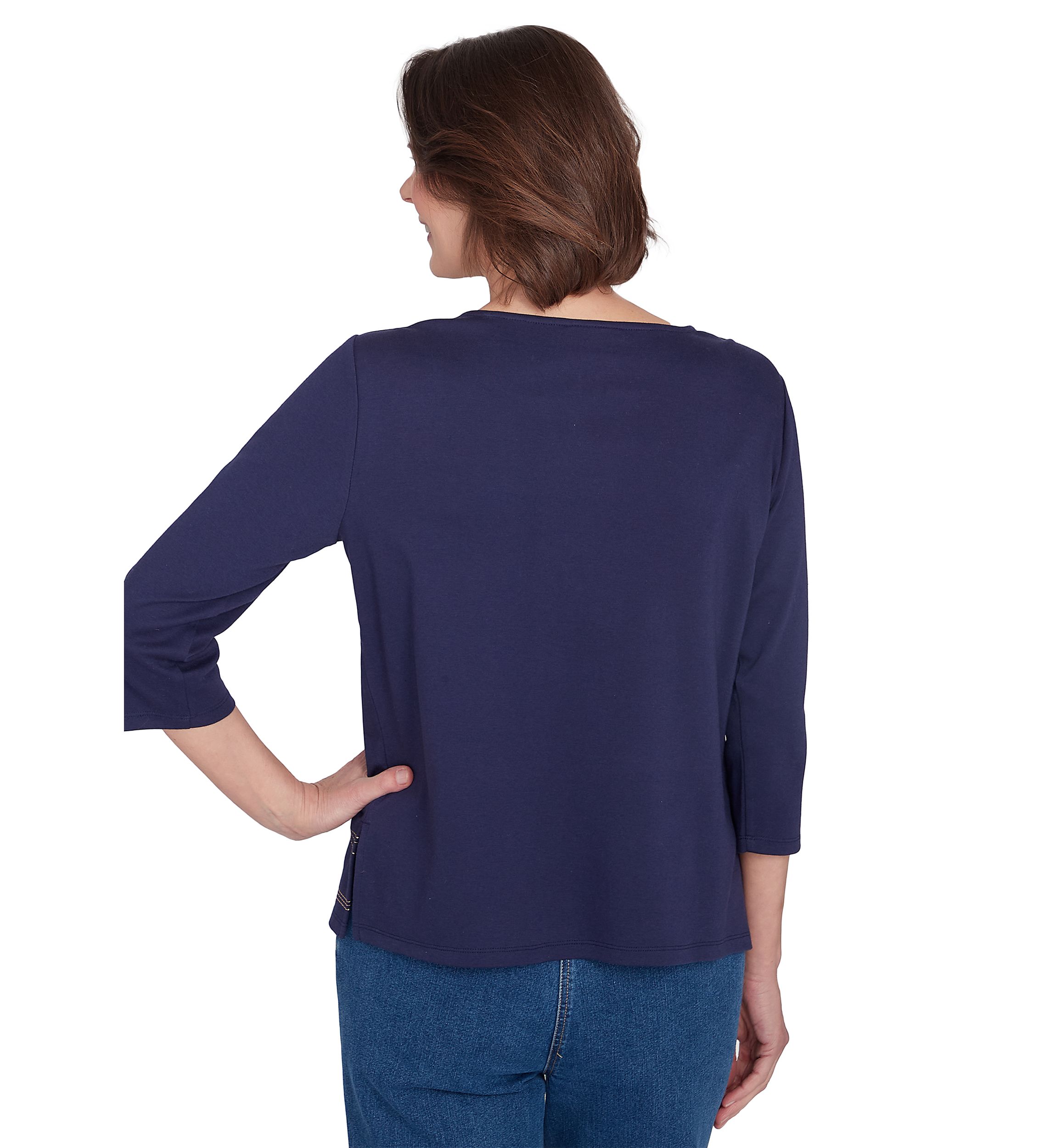 Womens Classics Farmhouse Scenic Top