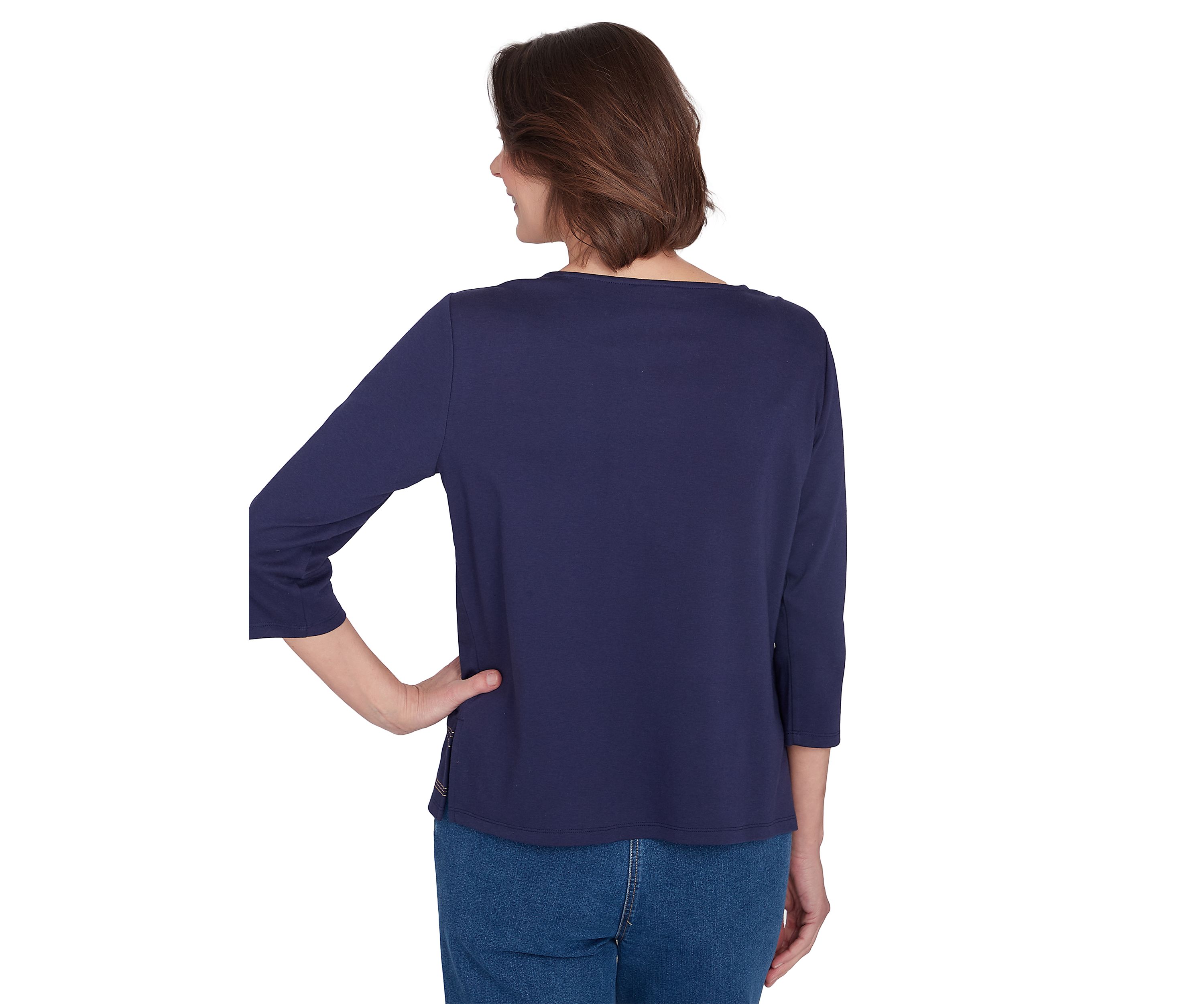 Womens Classics Farmhouse Scenic Top