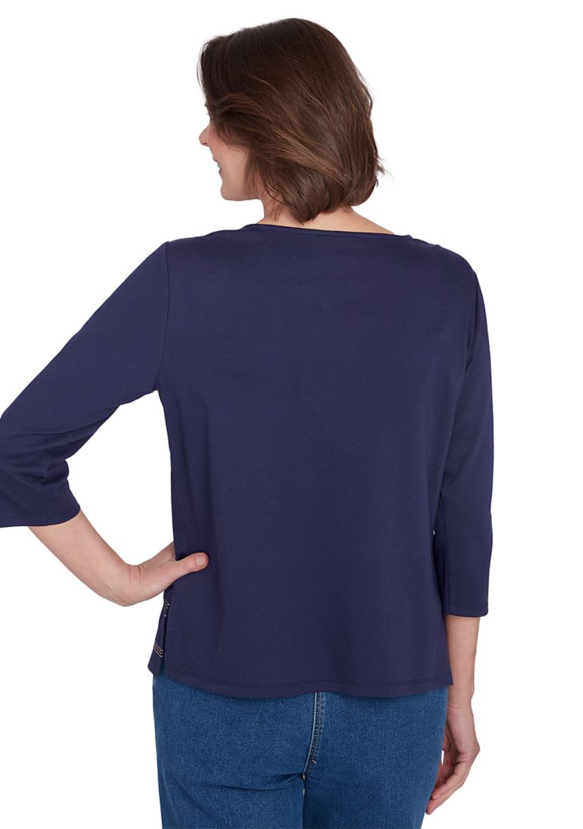 Womens Classics Farmhouse Scenic Top