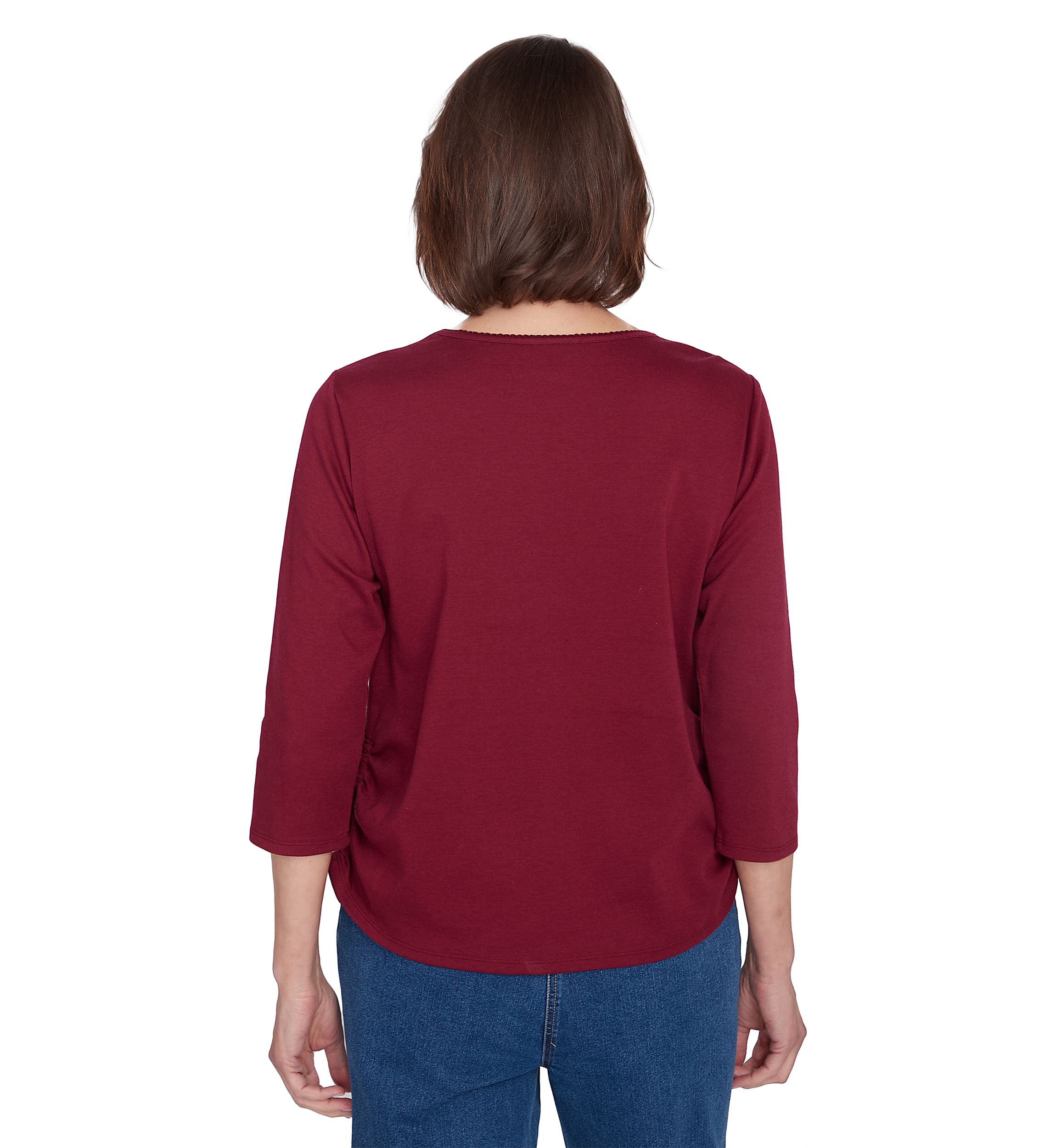 Womens Classics Falling Leaves Top